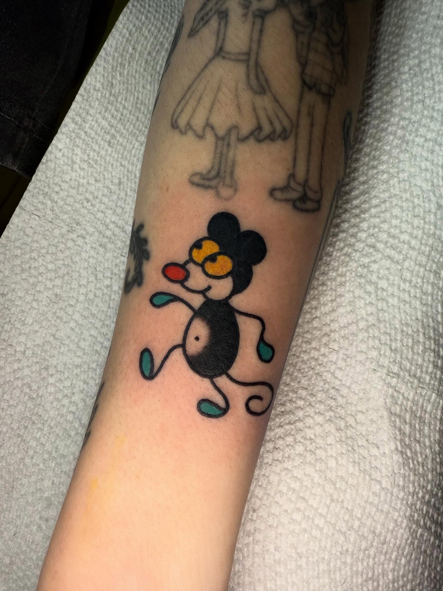 Tattoo by @electriczeb — new_school