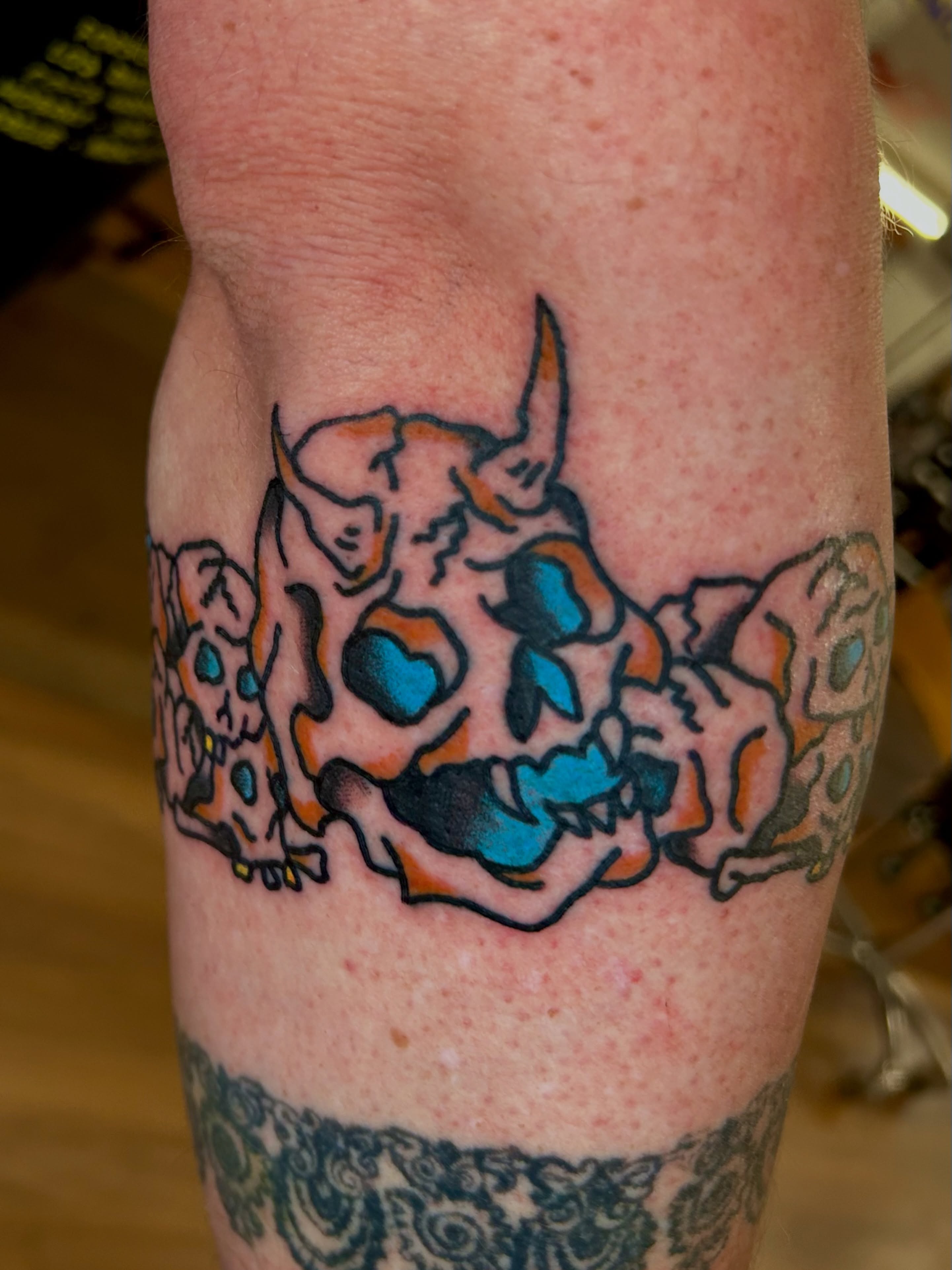 Tattoo by @iiinertia — trash_polka