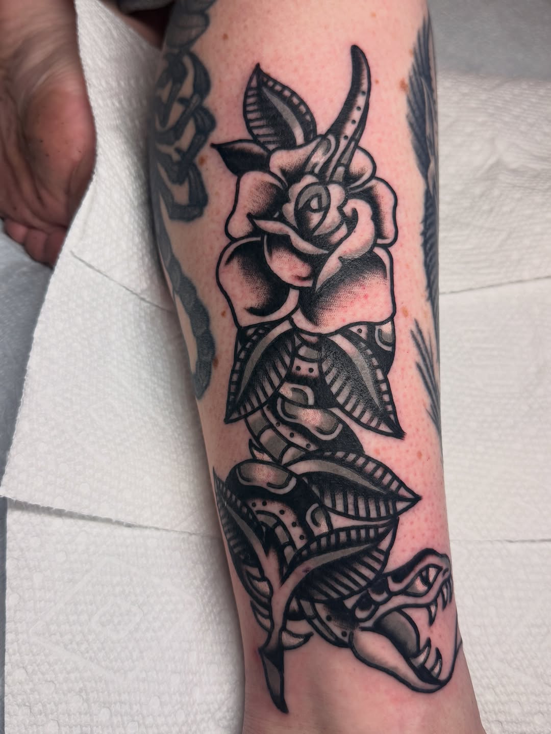 Tattoo by @steviextattoo — american_traditional
