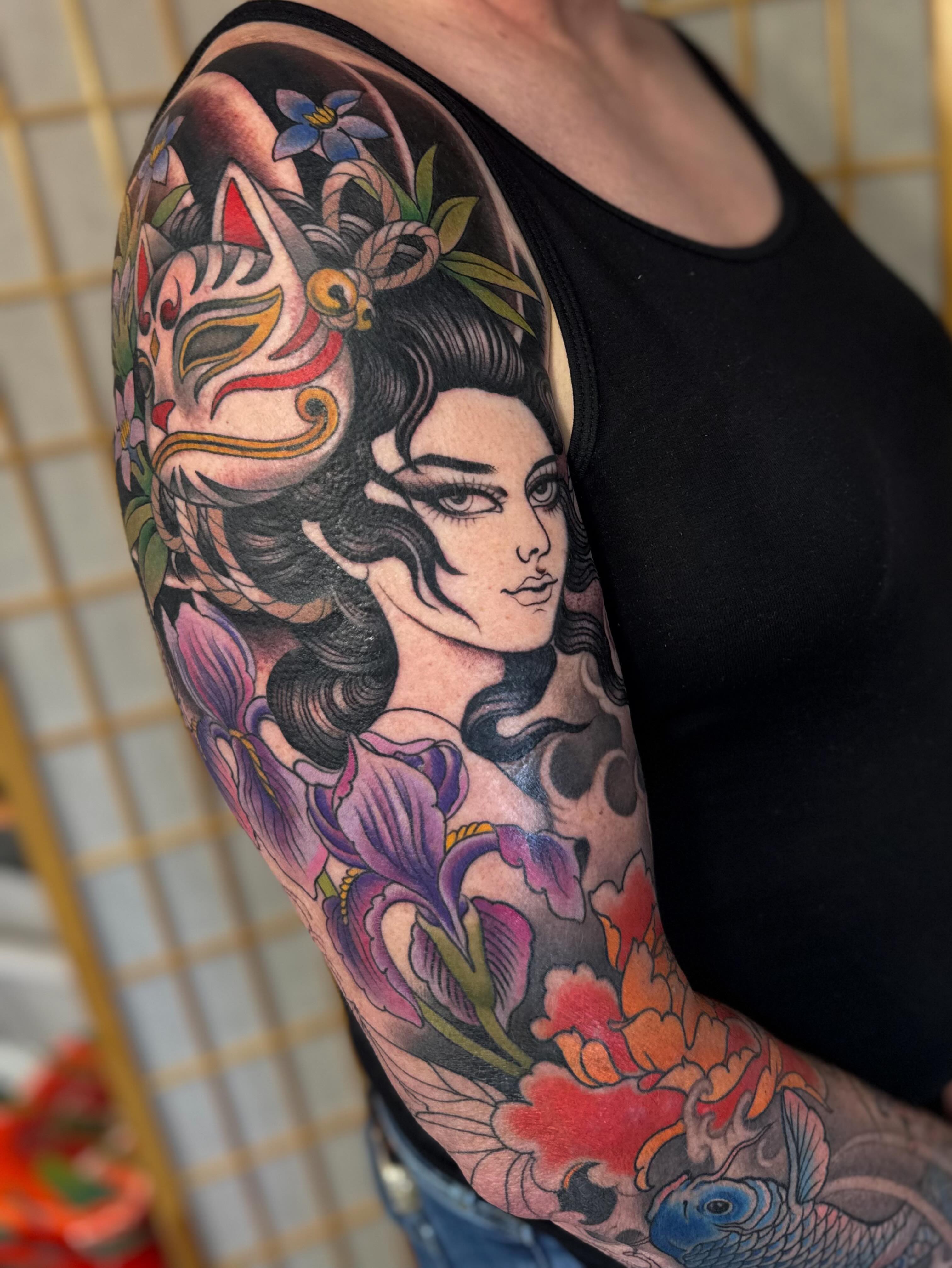 Tattoo by @tattoosbyanya β japanese_irezumi, illustrative