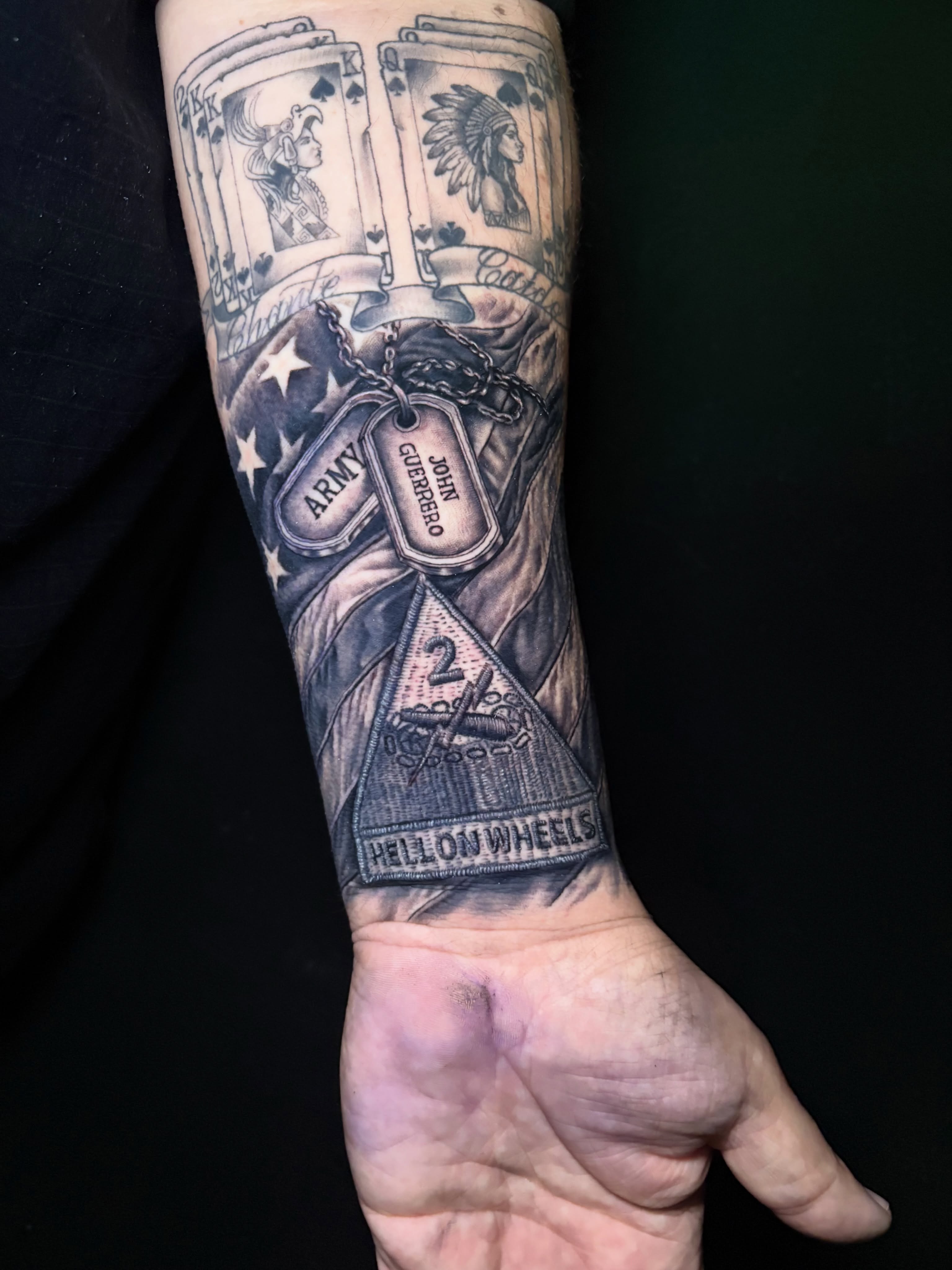 Tattoo by @ianvansart — black_and_grey, realism