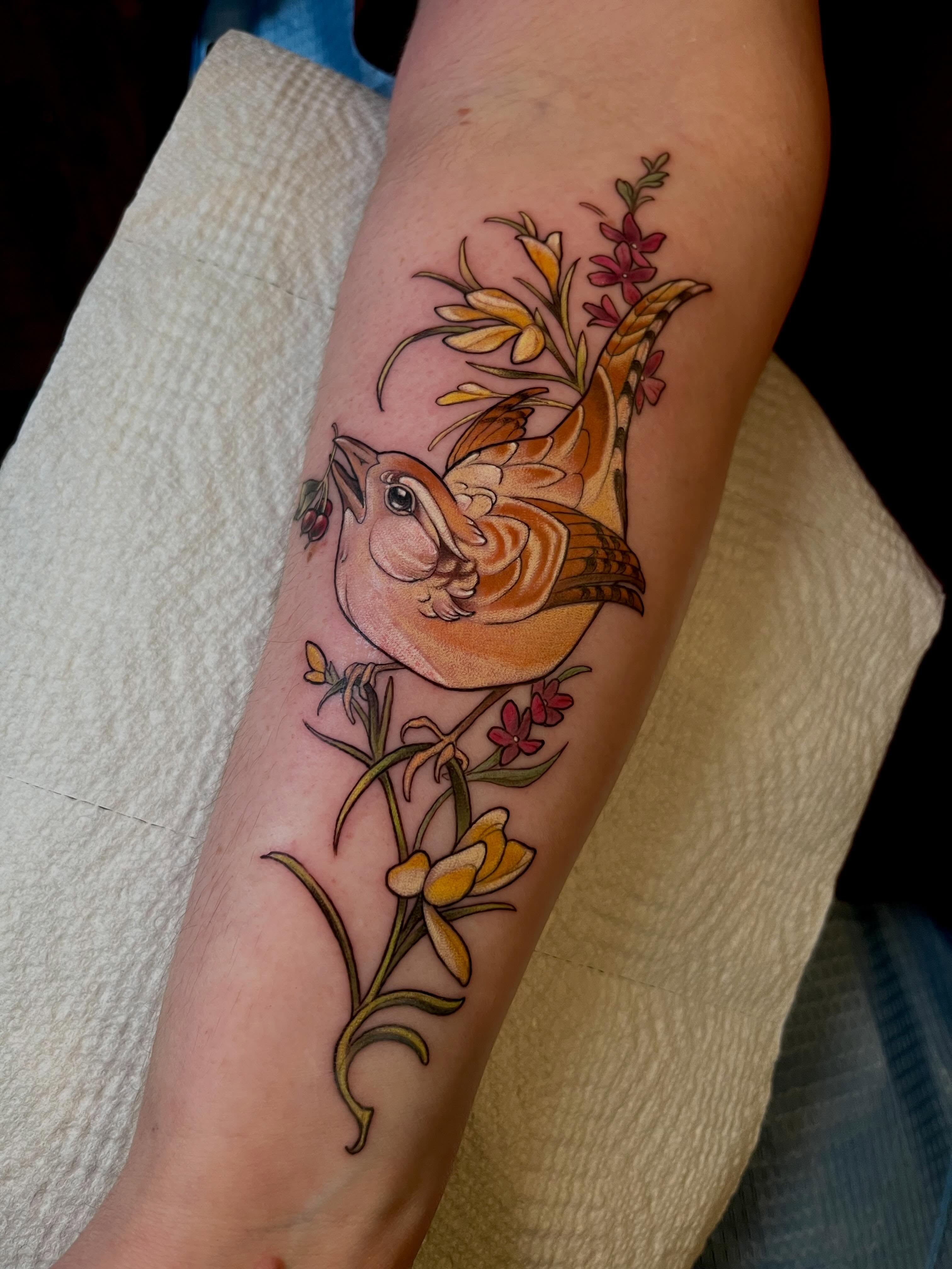 Tattoo by @cashewwws — realism