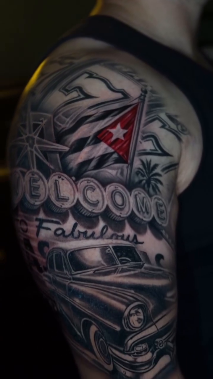 Tattoo by @zioninkz โ realism, black_and_grey