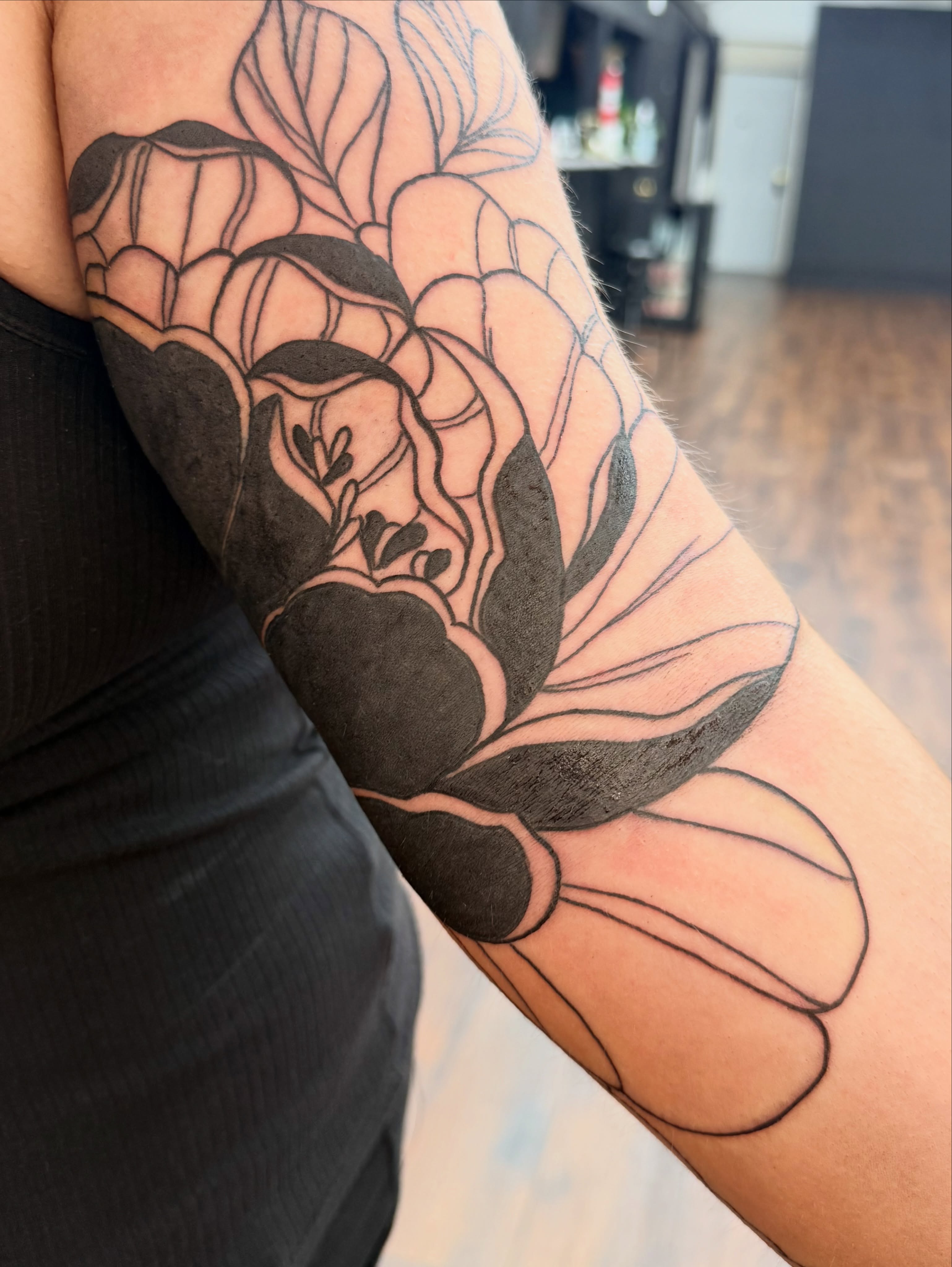 Tattoo by @toots_tattoos β black_and_grey