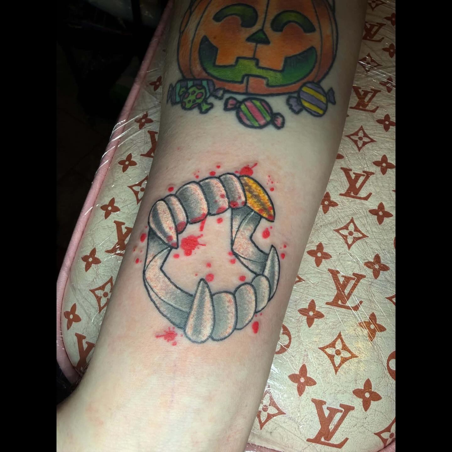 Tattoo by @lilithwhite2259 — trash_polka