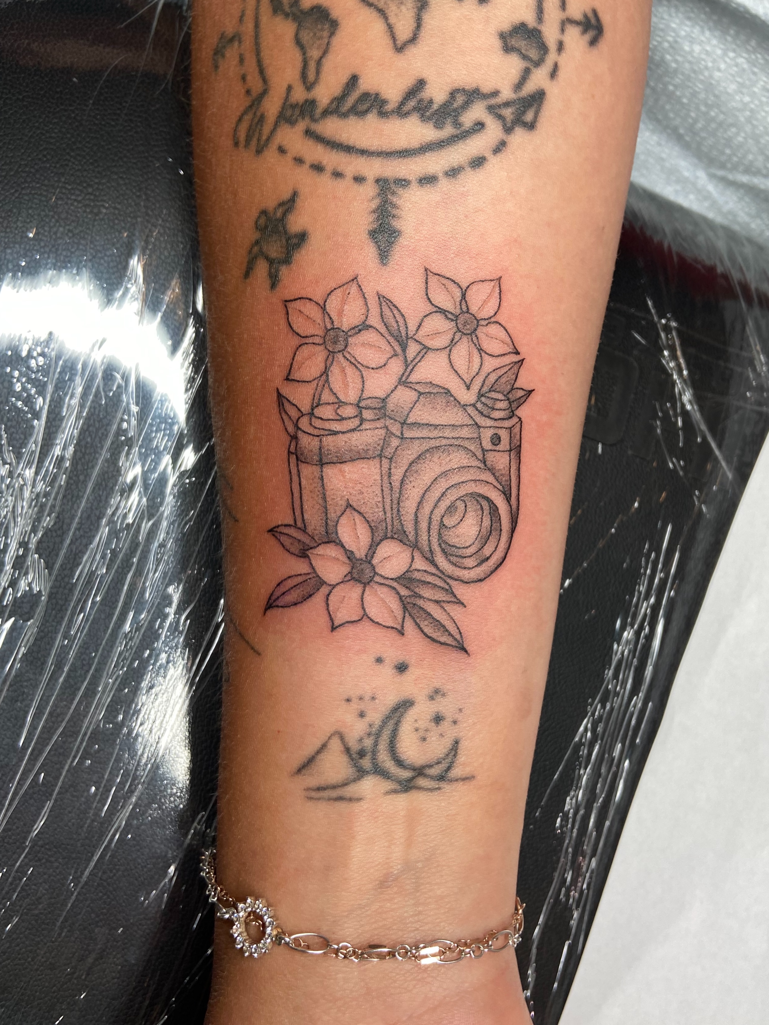 Tattoo by @kruegergrams — black_and_grey