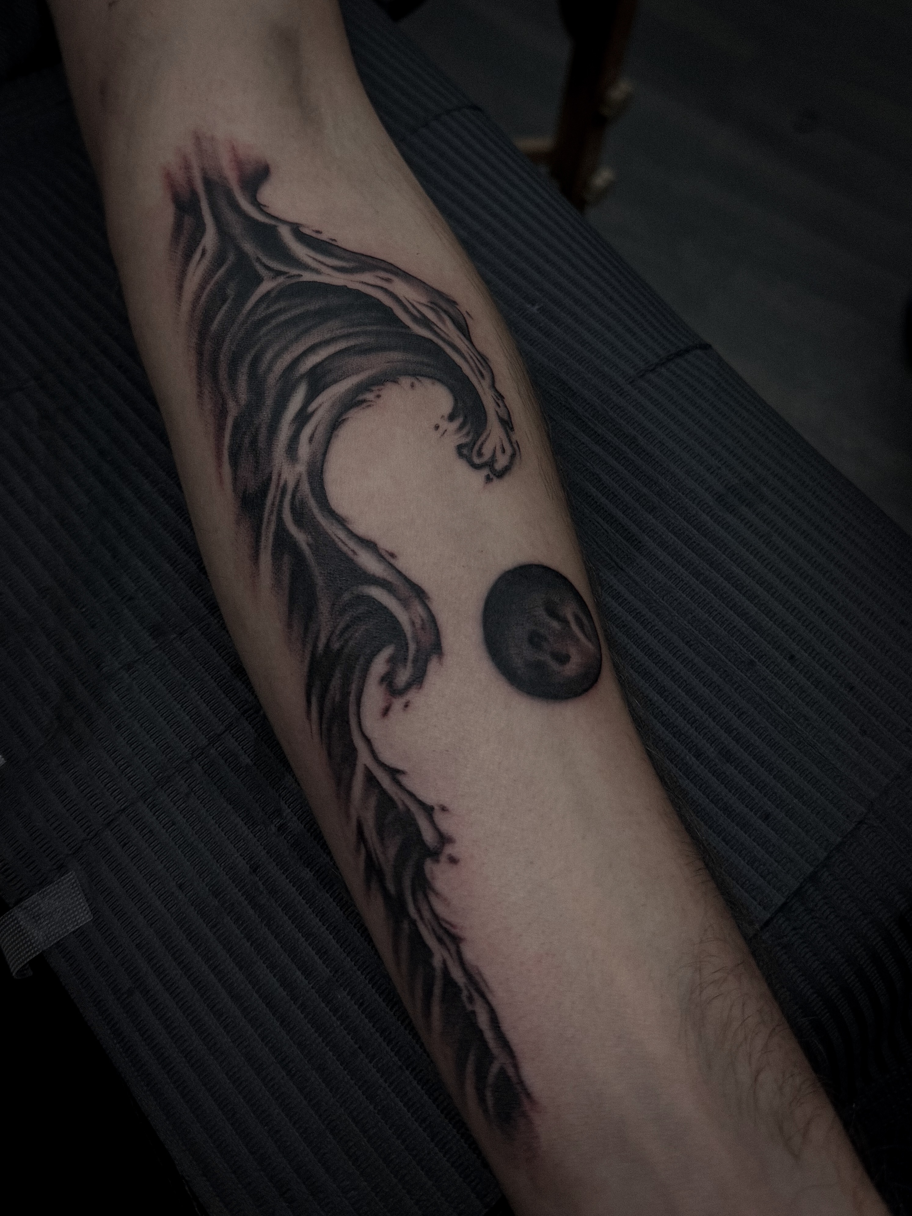 Tattoo by @sydneybulmer.tattoos — black_and_grey