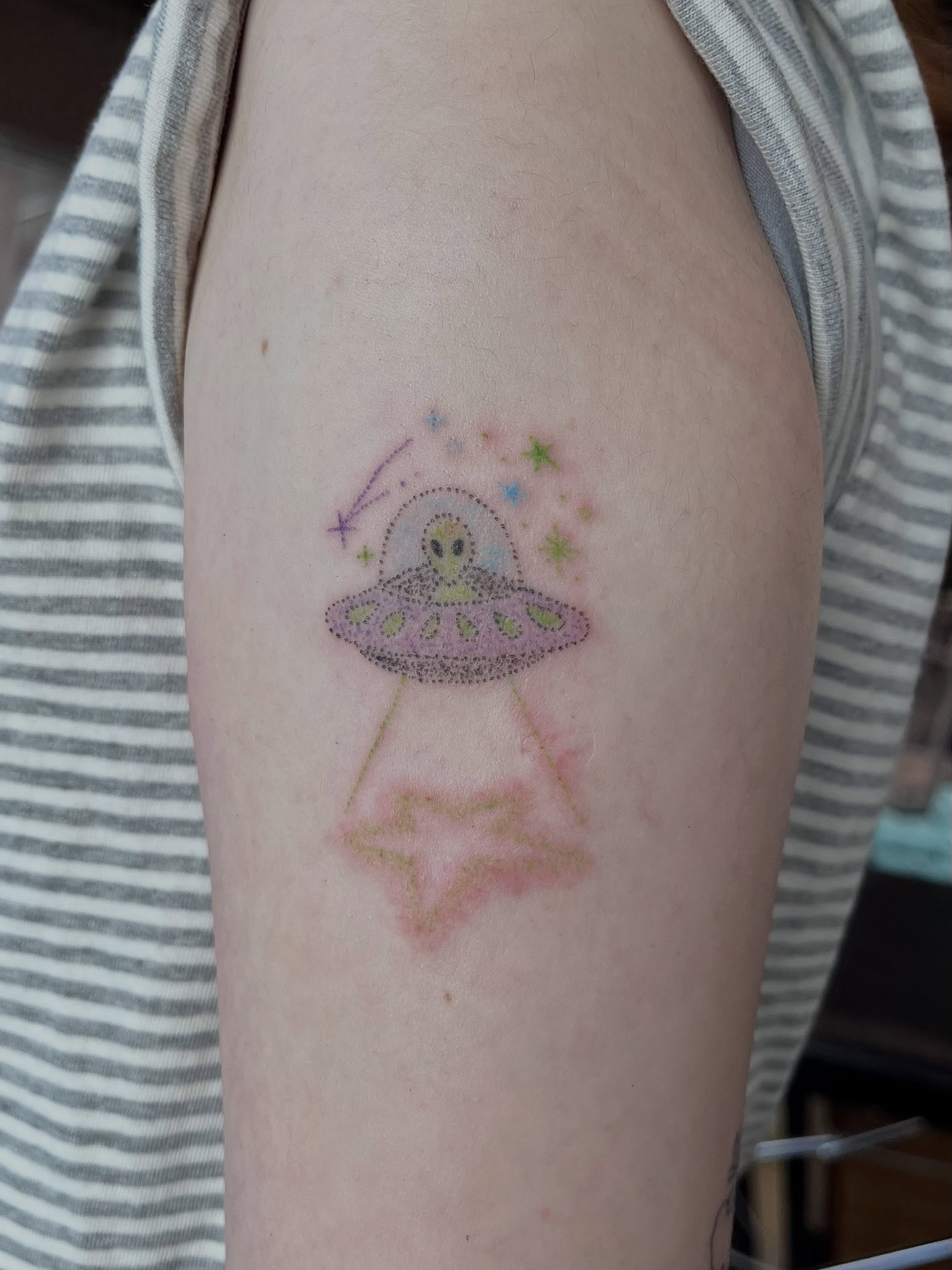 Tattoo by @bokchi_poke — dotwork, illustrative