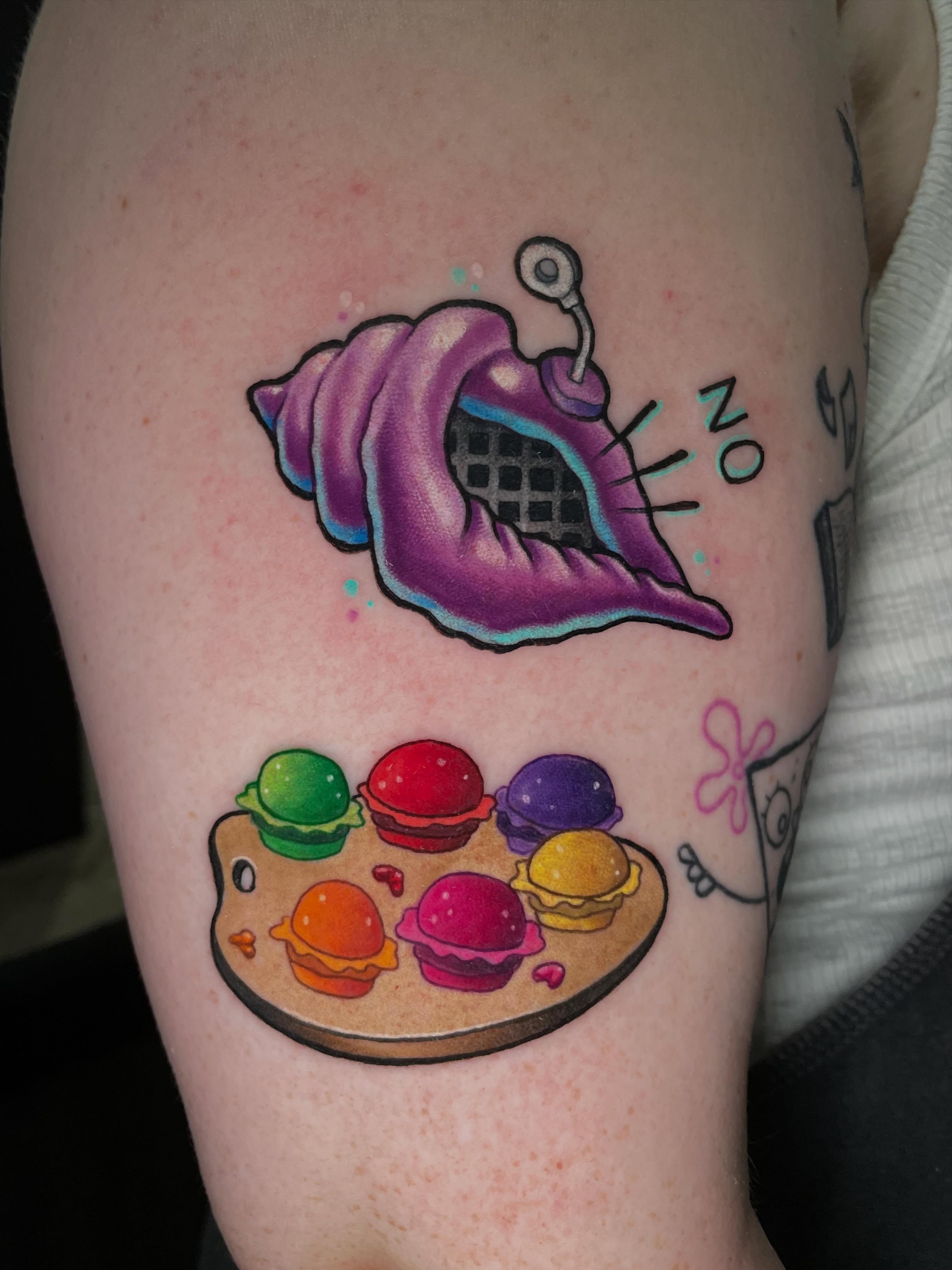 Tattoo by @wewontbesaved — new_school, illustrative