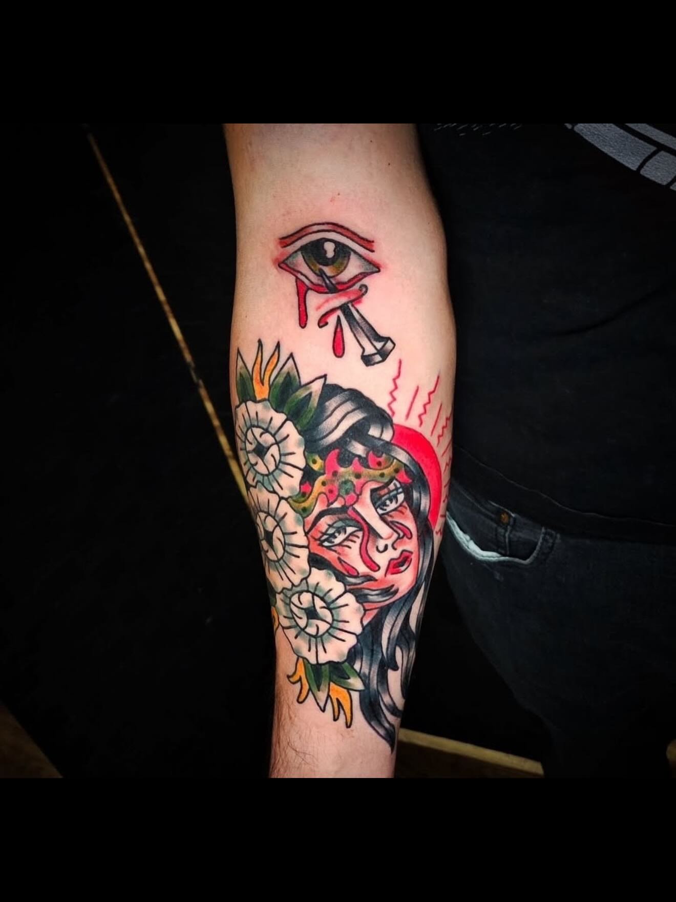 Tattoo by @celinaward — american_traditional