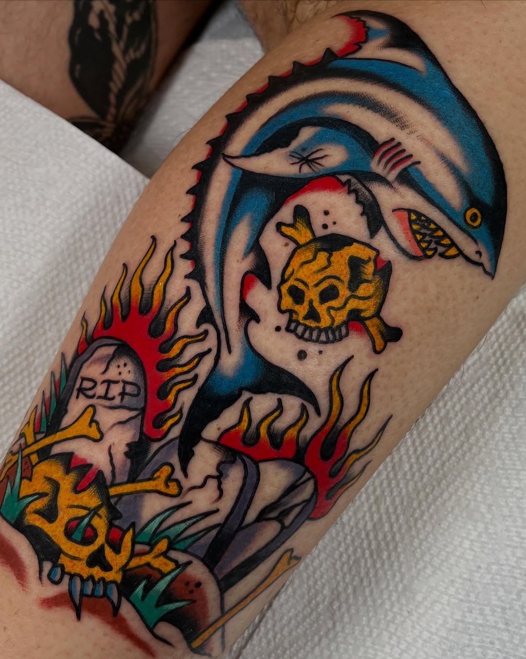 Tattoo by @charlieotattoos — american_traditional