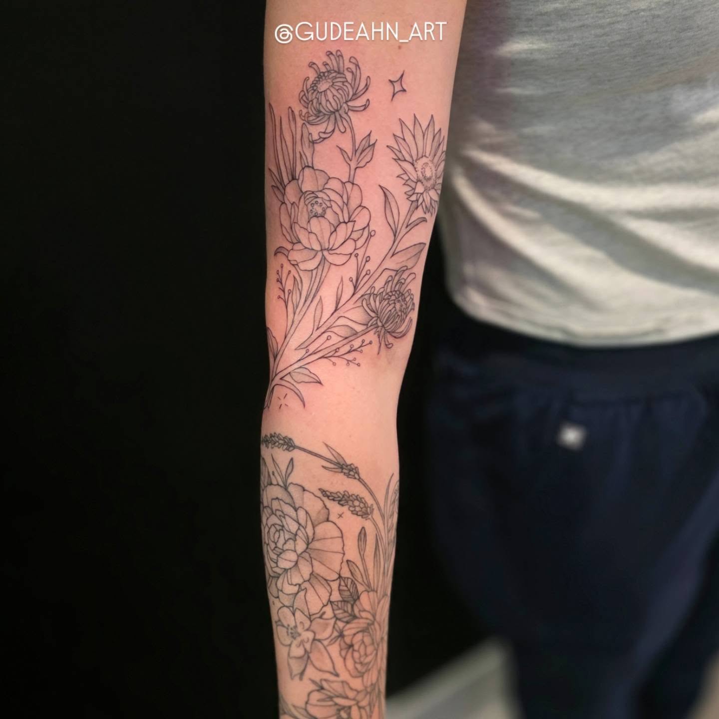 Tattoo by @gudeahn_art — black_and_grey