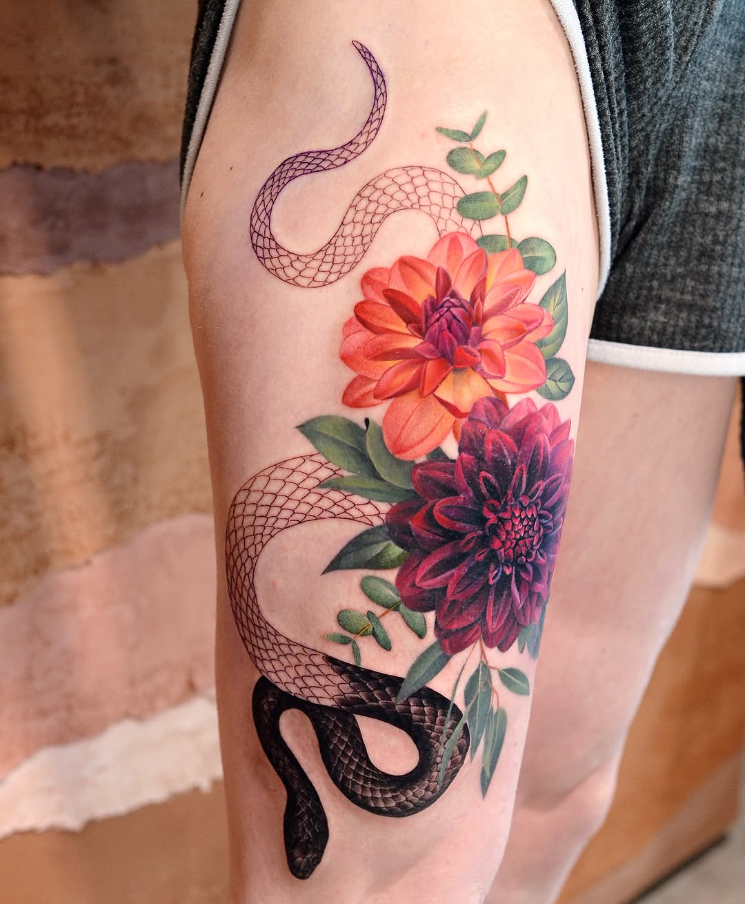 Tattoo by @joicewangtattoos — realism, fine_line