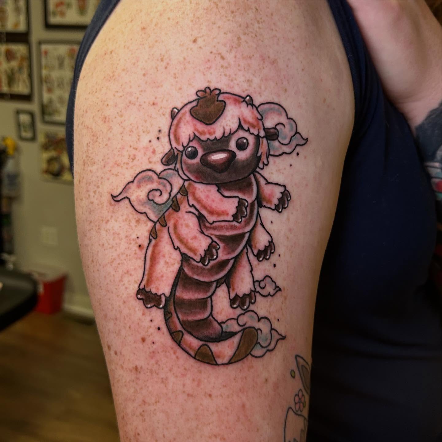 Tattoo by @sarahtonin_ink β dotwork
