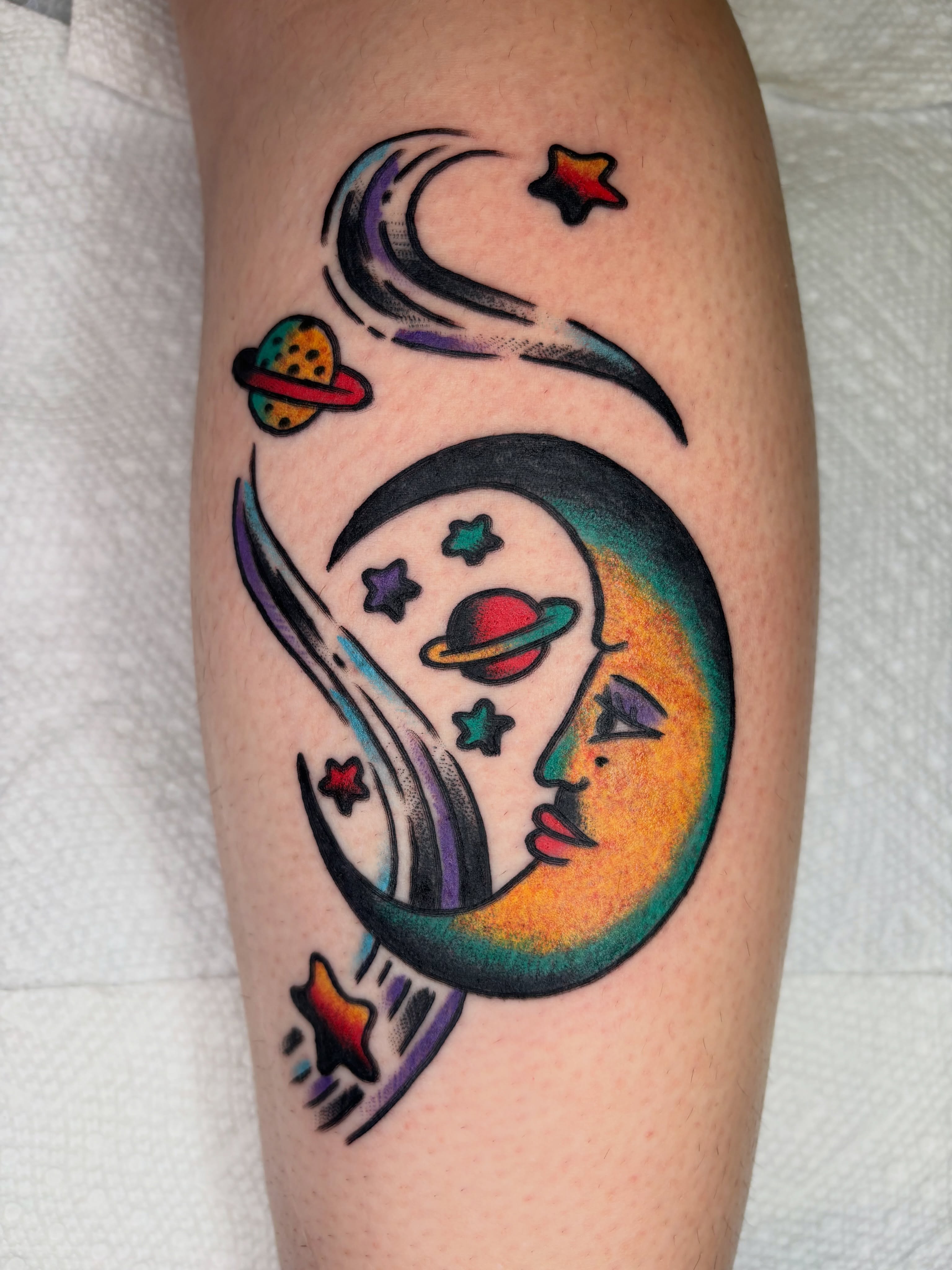 Tattoo by @cooperreichwein — neo_traditional, new_school