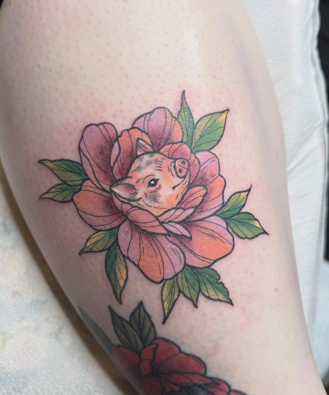 Tattoo by @caitlinstairstattoo โ neo_traditional, illustrative