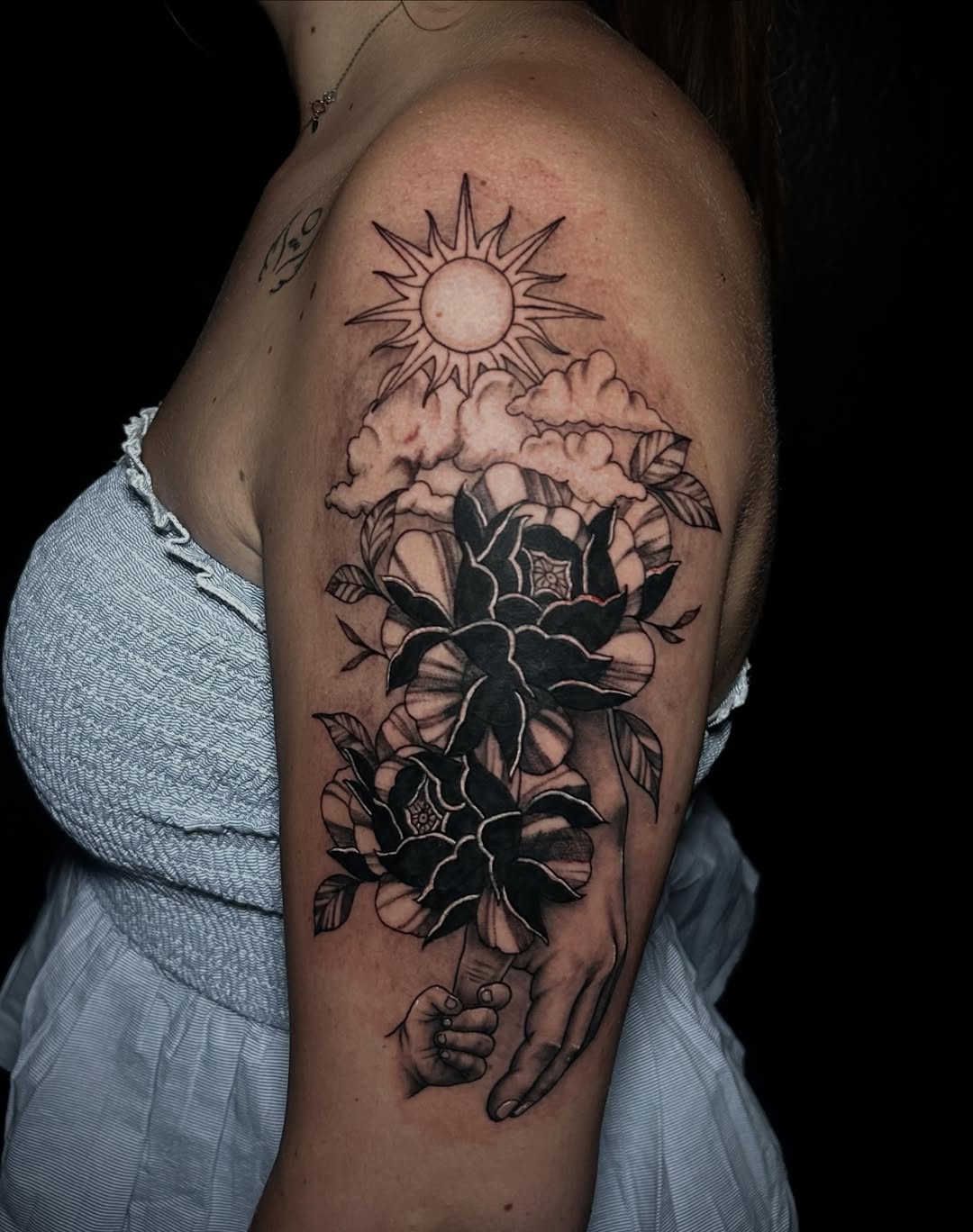 Tattoo by @amry.tattoos — black_and_grey, realism