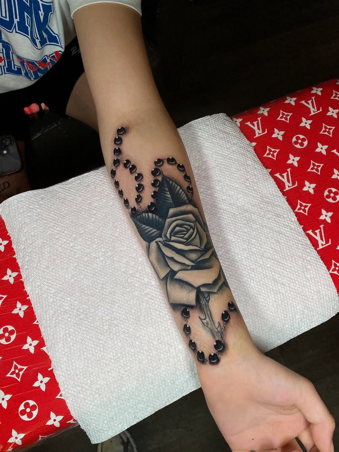 Tattoo by @stilmore_soulz — black_and_grey, realism