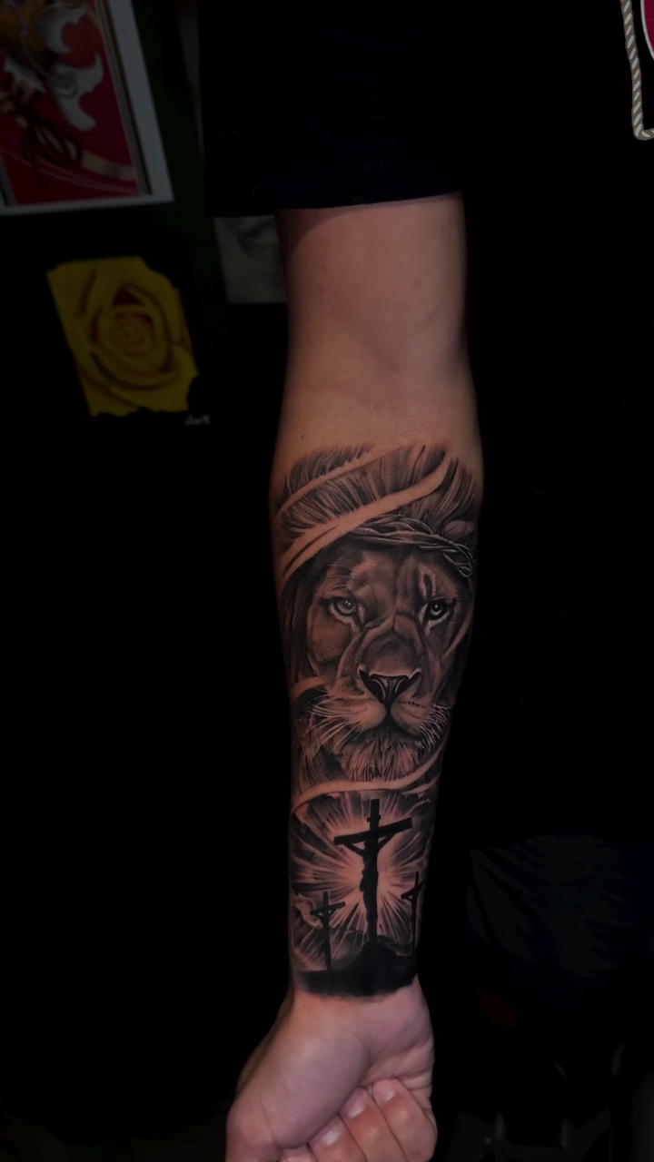 Tattoo by @chris_tatt2_dascenzo_ — realism, black_and_grey