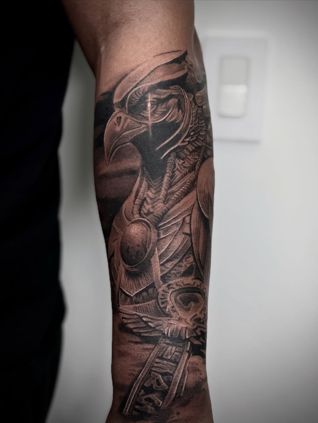 Tattoo by @abryvtattoos — realism, black_and_grey