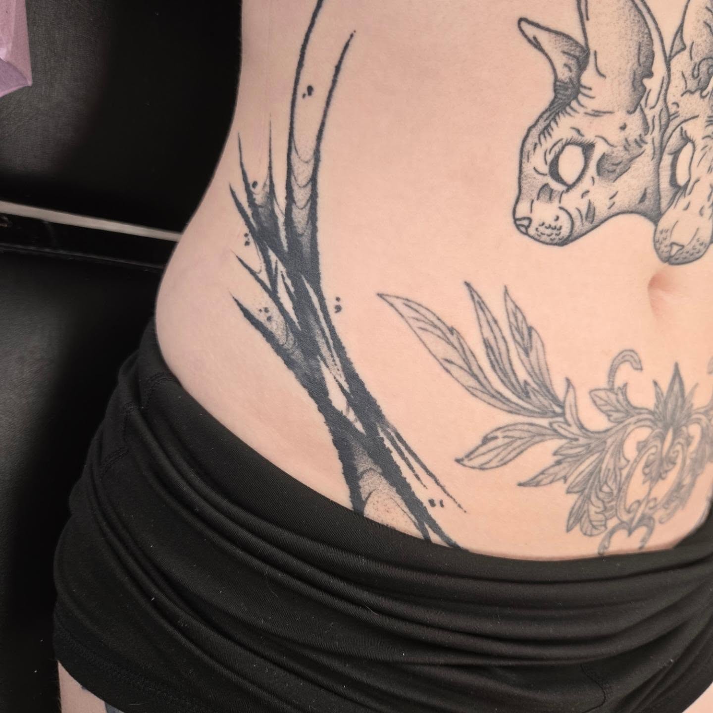 Tattoo by @babybluegotblues — black_and_grey