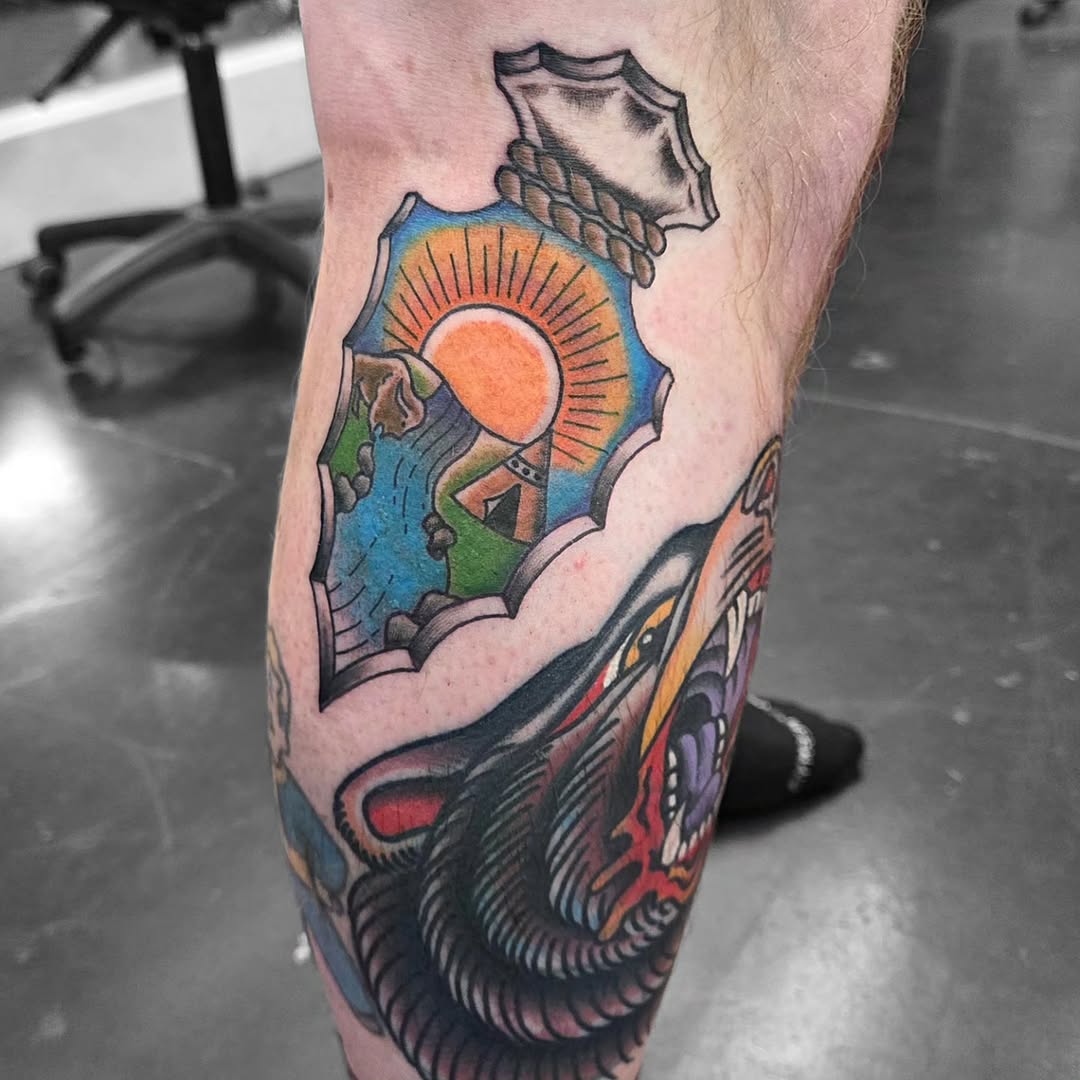 Tattoo by @katconiglioart — american_traditional