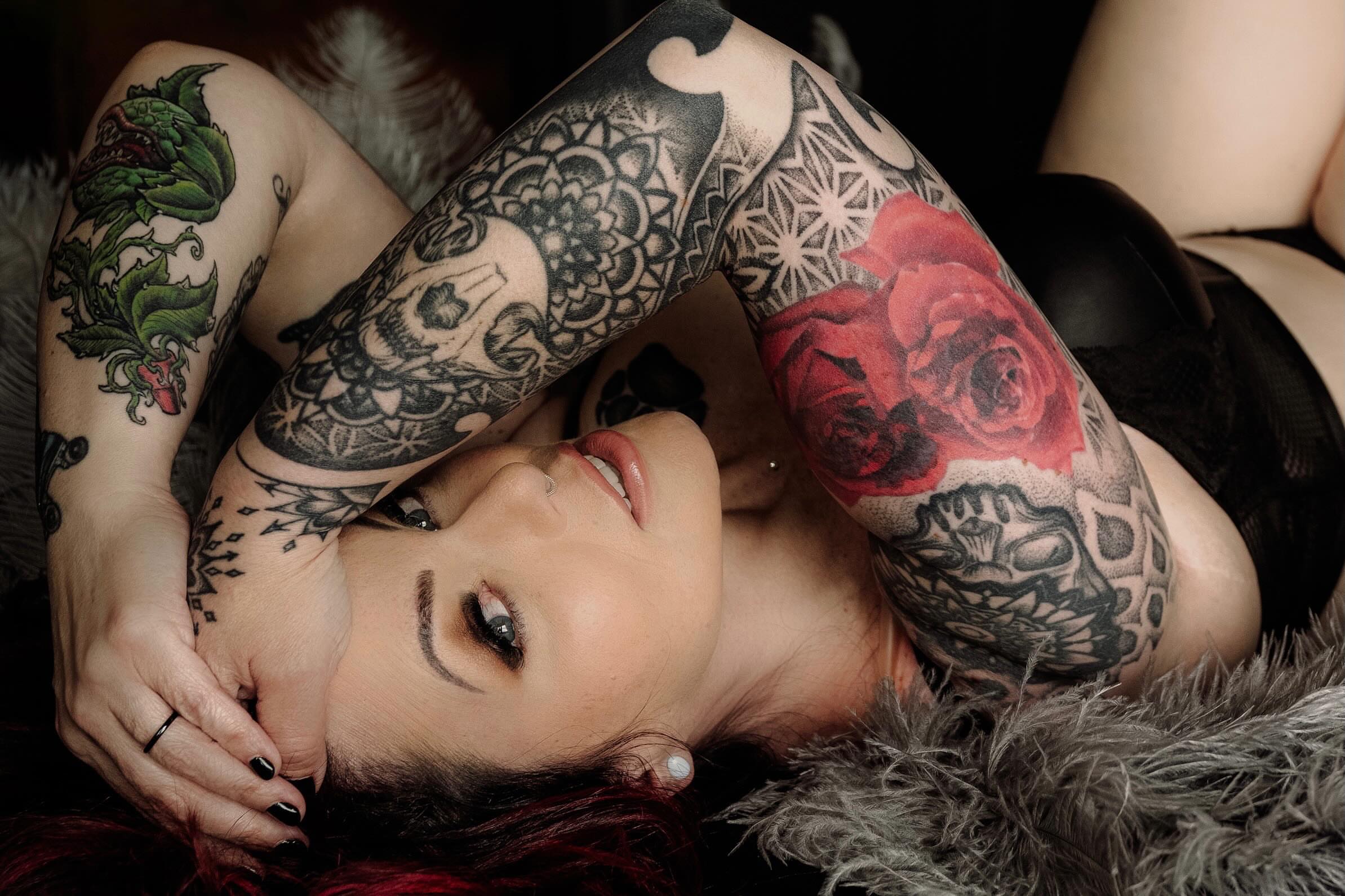 Tattoo by @justalantattoos — black_and_grey, realism