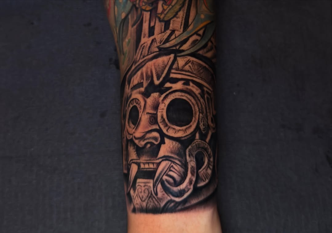 Tattoo by @ericzuluart — black_and_grey, realism