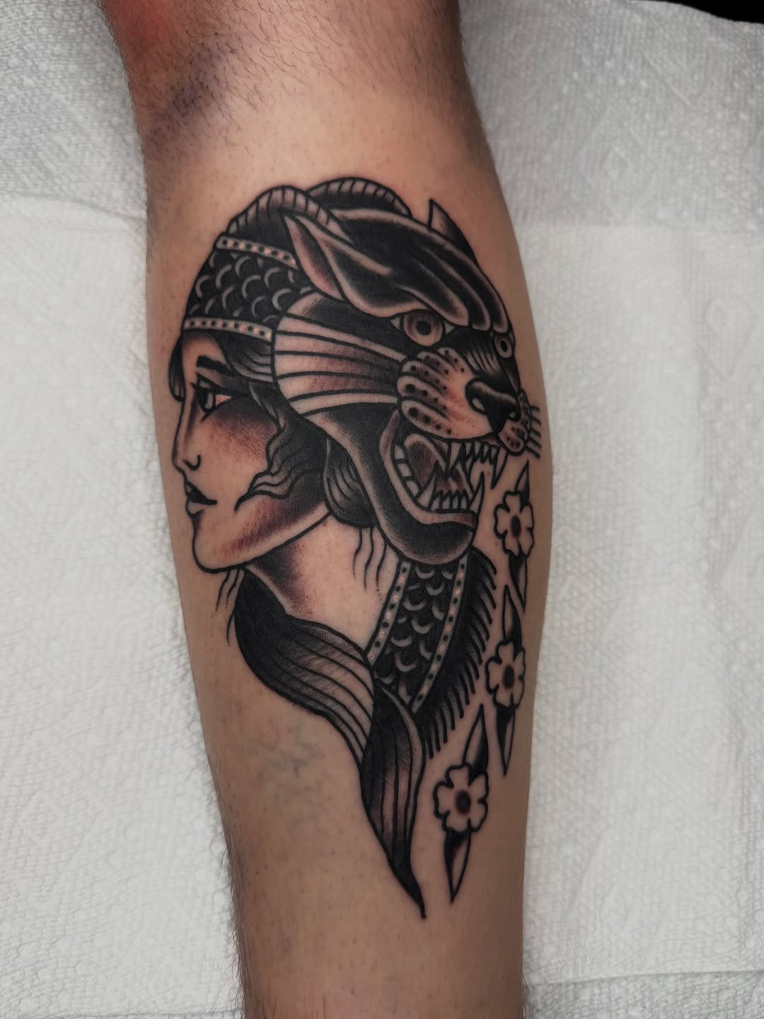 Tattoo by @tattoosbyging — american_traditional