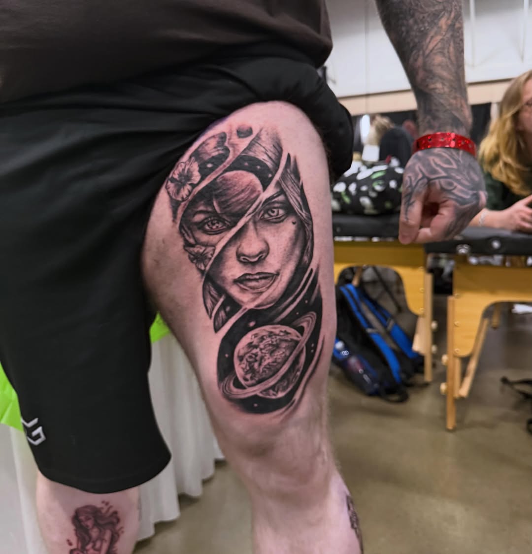 Tattoo by @artebylilricky — realism, black_and_grey