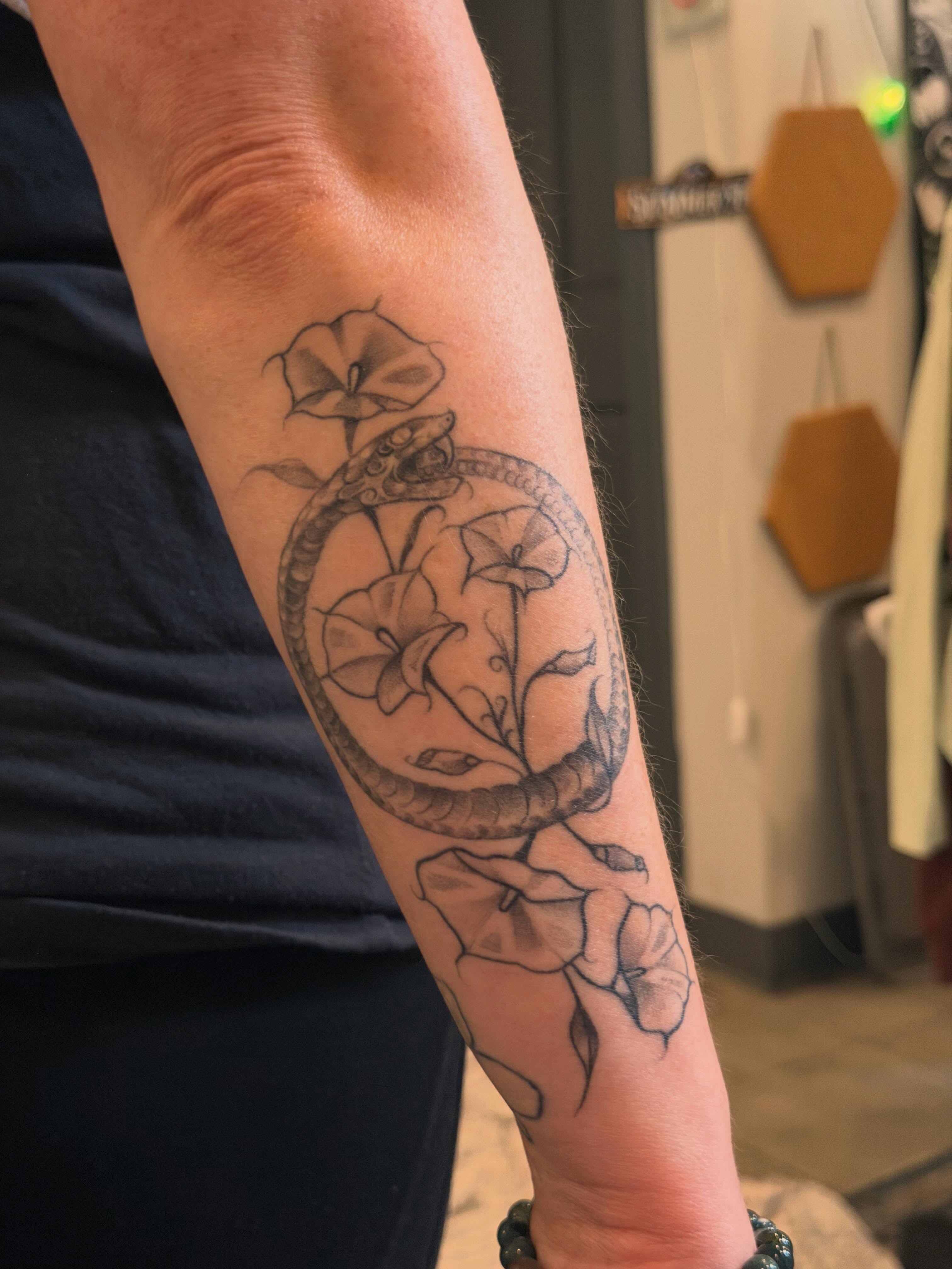 Tattoo by @summertats — black_and_grey