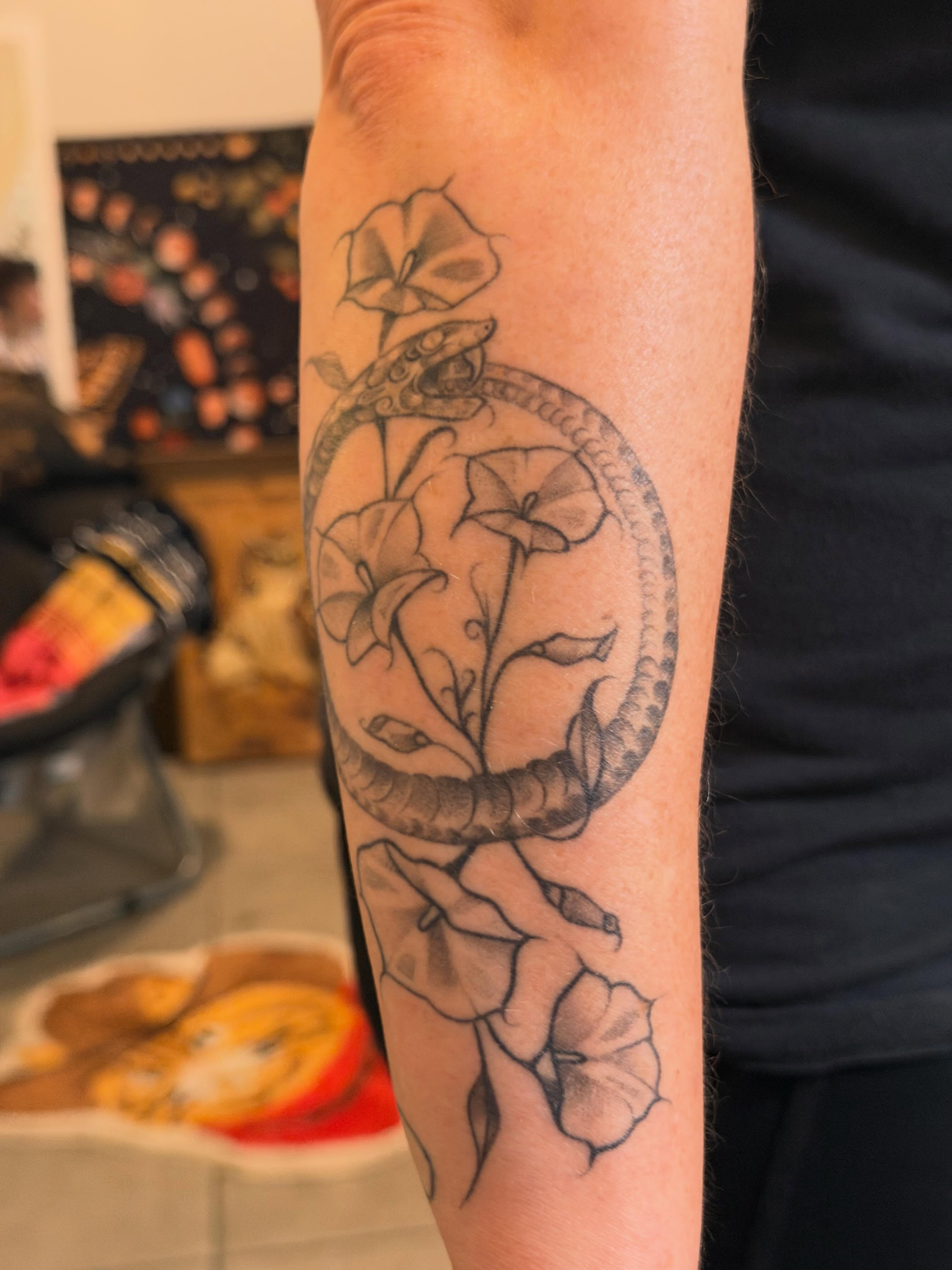 Tattoo by @summertats — black_and_grey