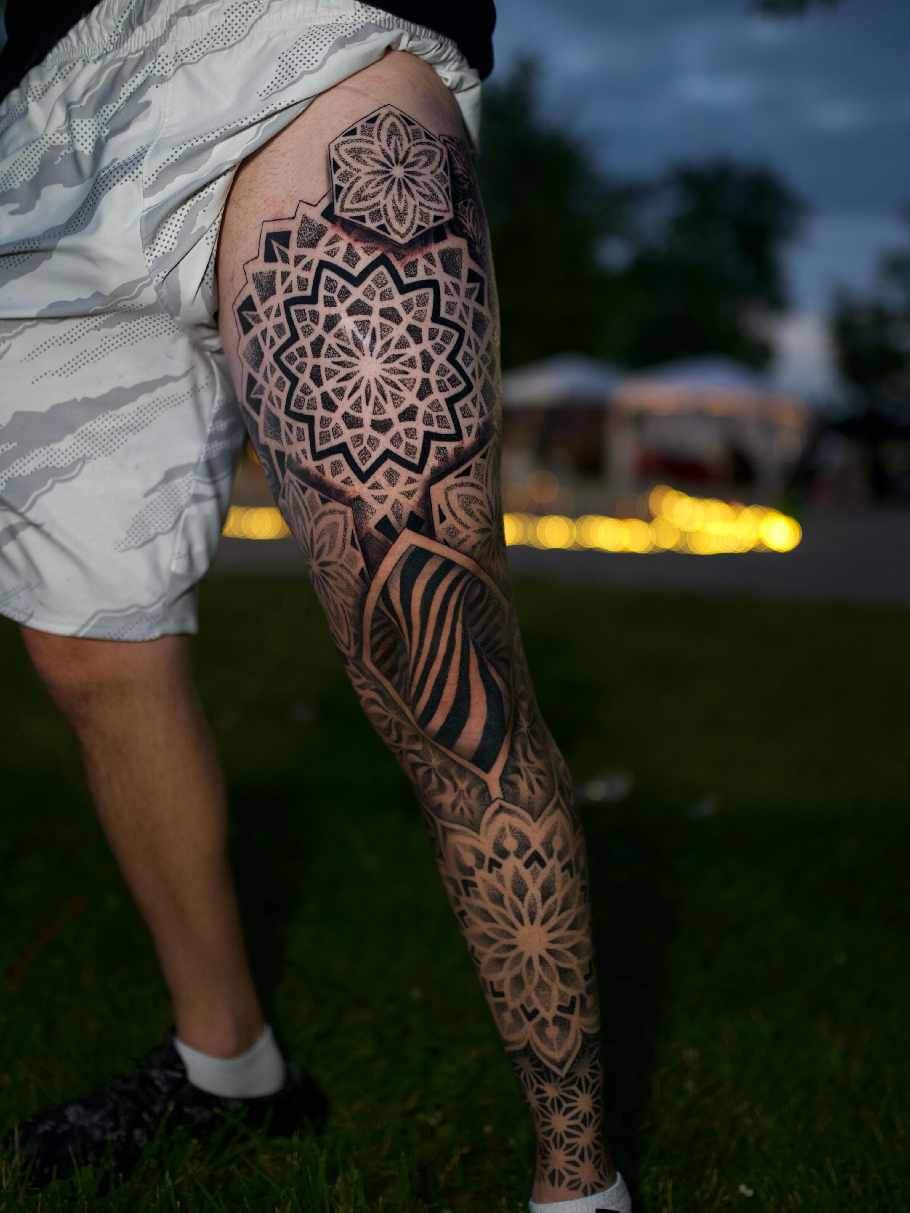 Tattoo by @tyce_tattoos — geometric