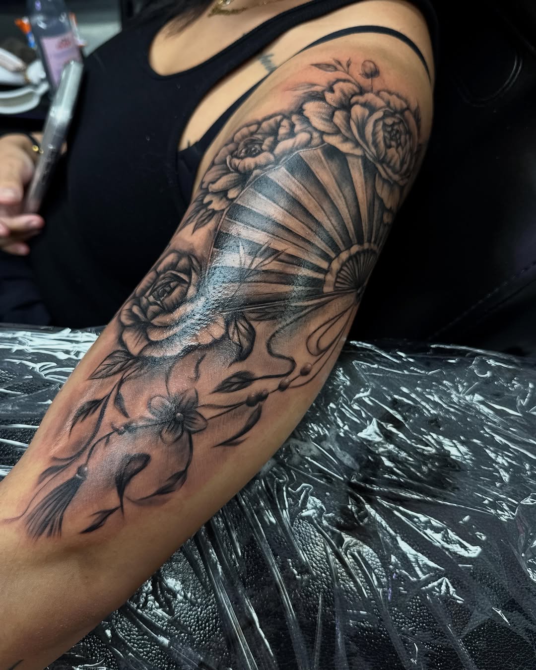 Tattoo by @rachelbtattoos — black_and_grey, realism