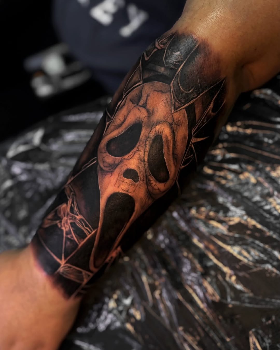 Tattoo by @rachelbtattoos — realism, dark_realism