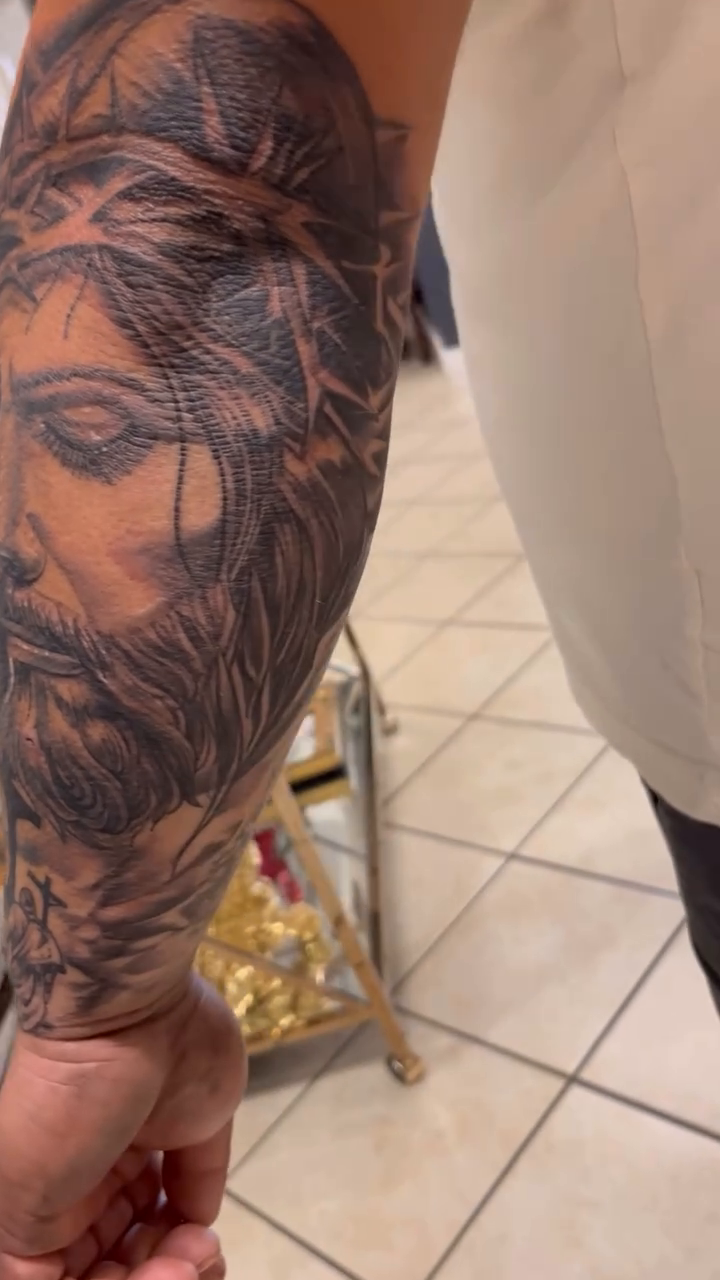 Tattoo by @tattoos_by_look — realism, black_and_grey