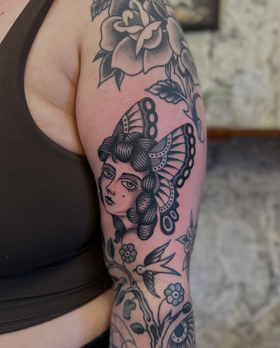 Tattoo by @brianvisser — american_traditional, neo_traditional