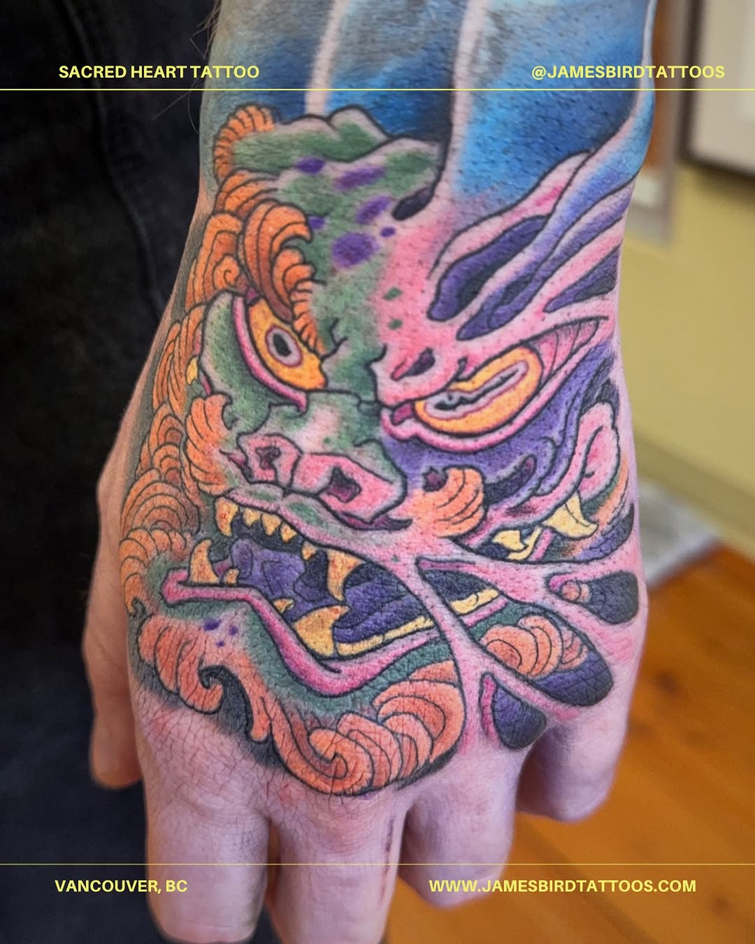 Tattoo by @jamesbirdtattoos — japanese_irezumi, neo_traditional