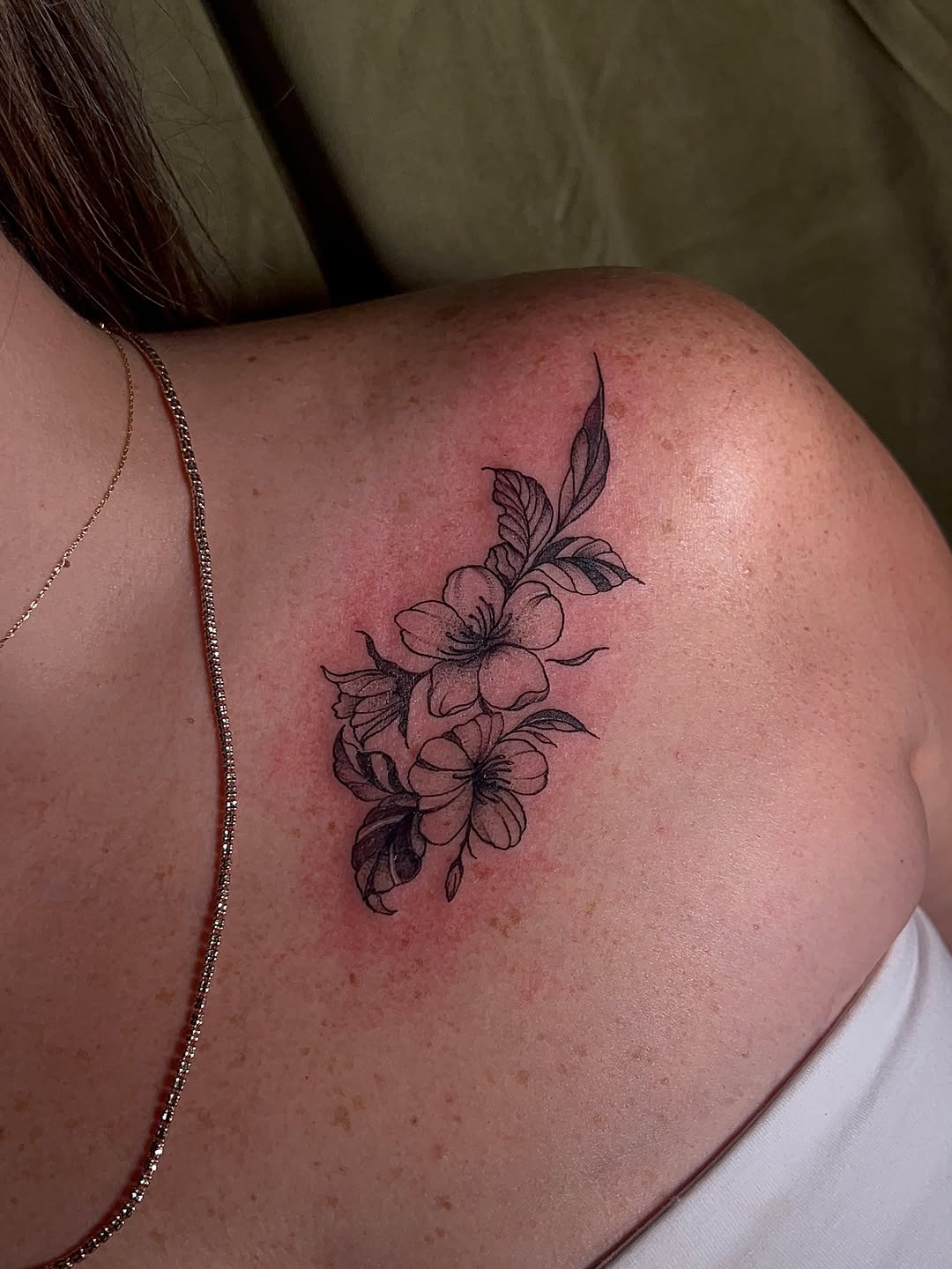 Tattoo by @vtheeartist — fine_line, black_and_grey