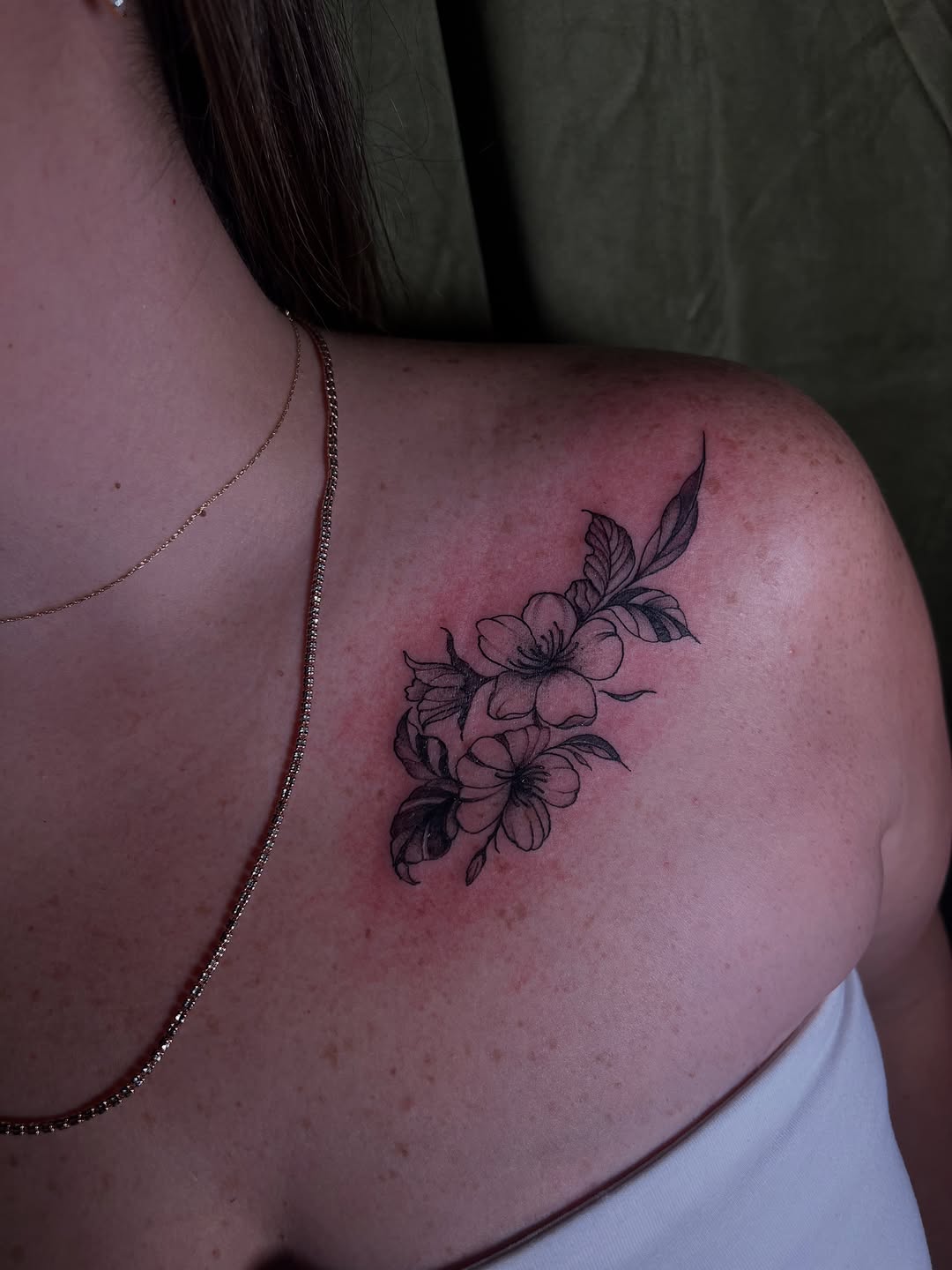 Tattoo by @vtheeartist — fine_line, black_and_grey