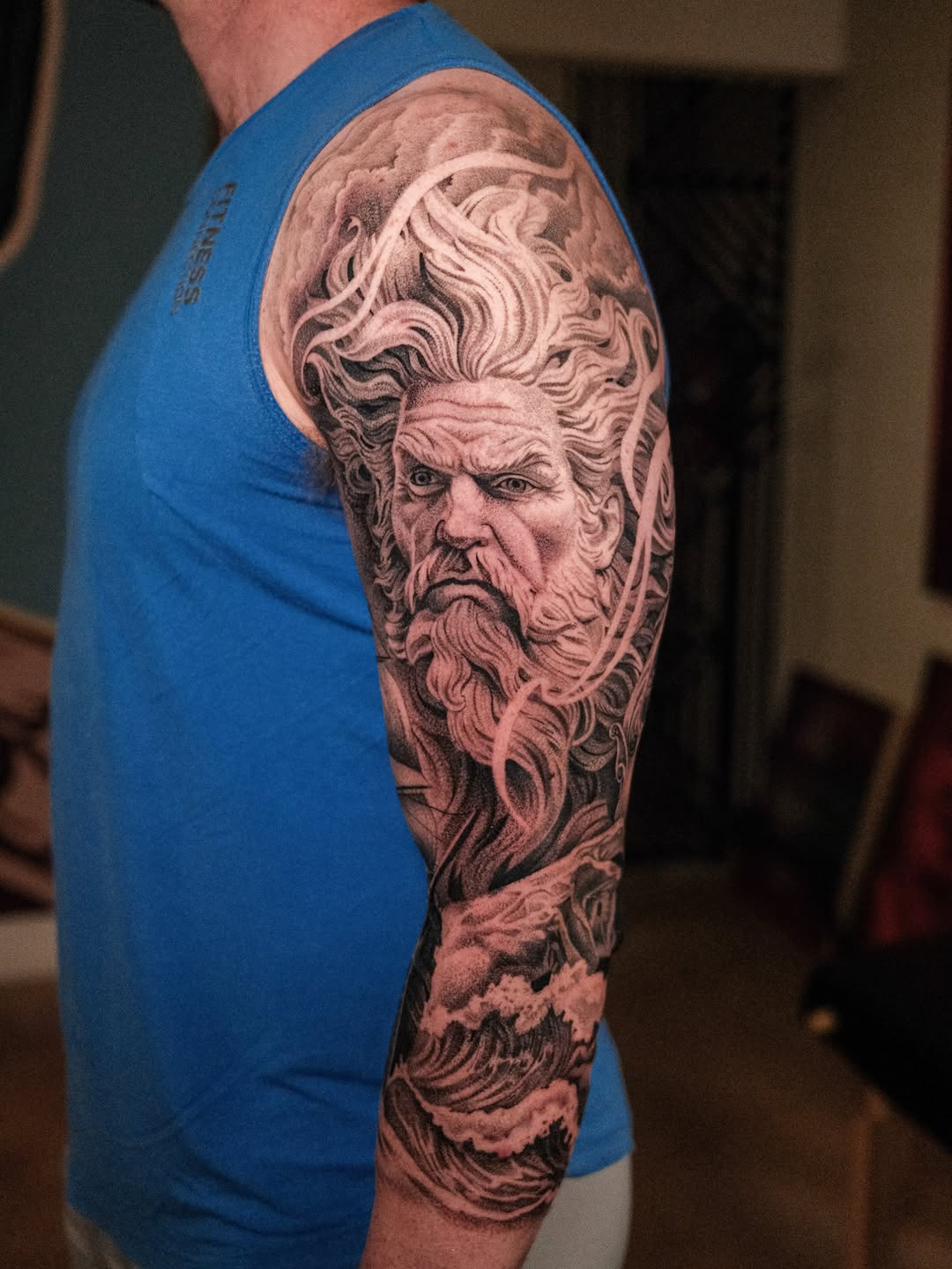 Tattoo by @lorenzolopezart — realism, black_and_grey