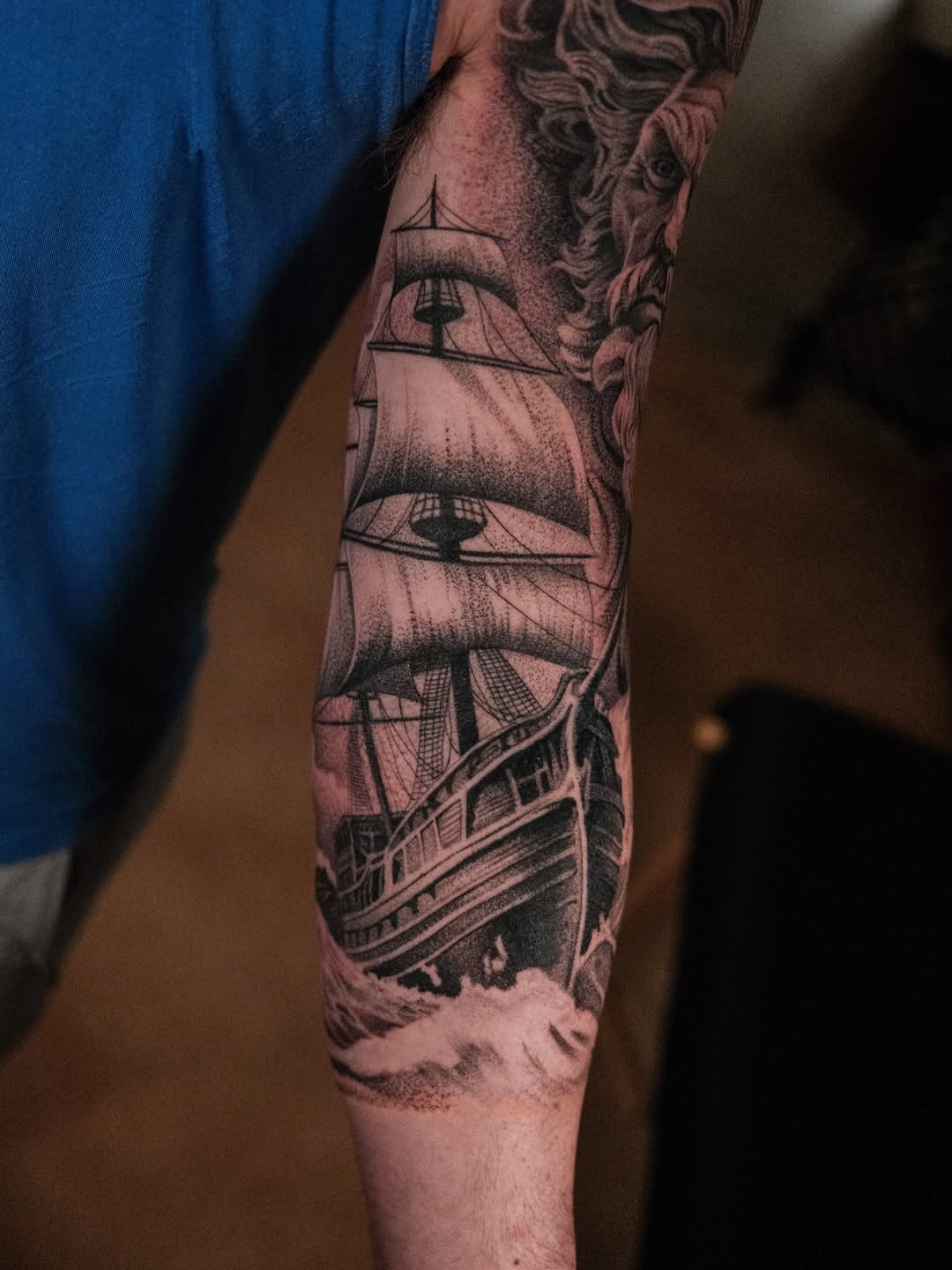 Tattoo by @lorenzolopezart — realism, black_and_grey