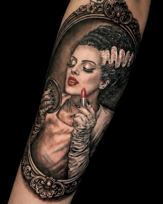 Tattoo by @tattoosbymarcy — realism, black_and_grey