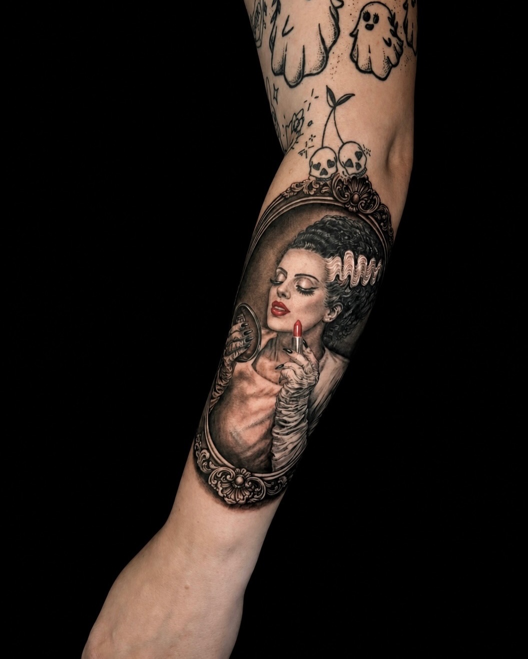 Tattoo by @tattoosbymarcy — realism, black_and_grey