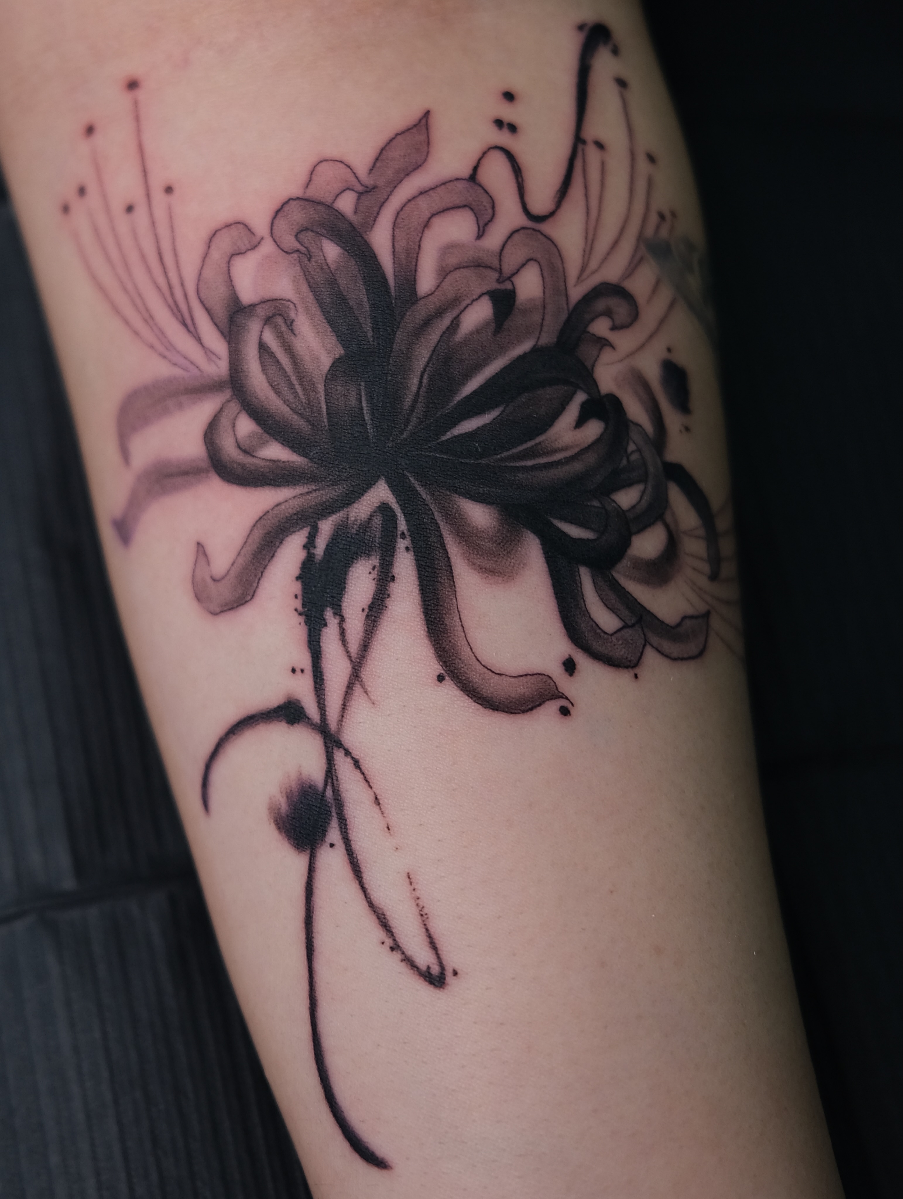 Tattoo by @tattoosbybelen β black_and_grey