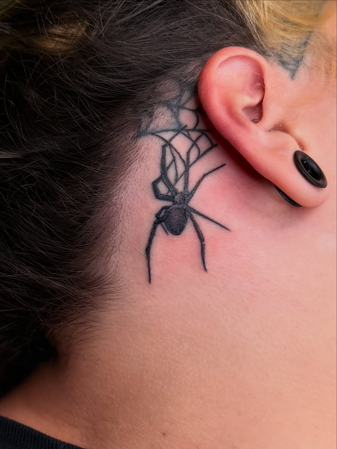 Tattoo by @instabullshit — blackwork