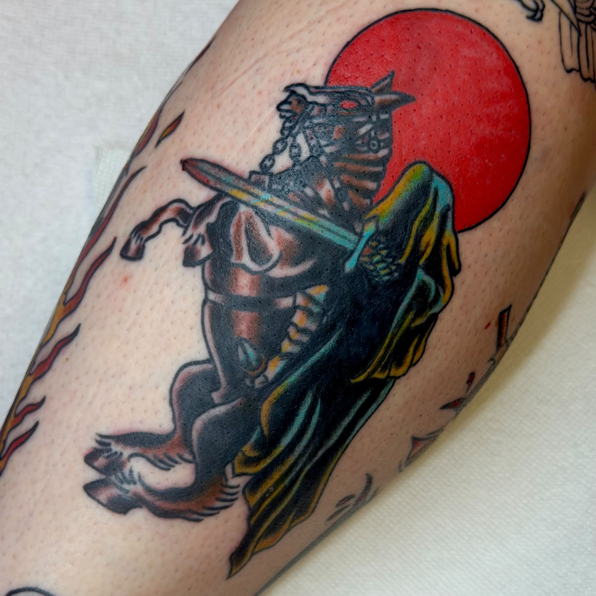 Tattoo by @princexkennethxtattoos — american_traditional