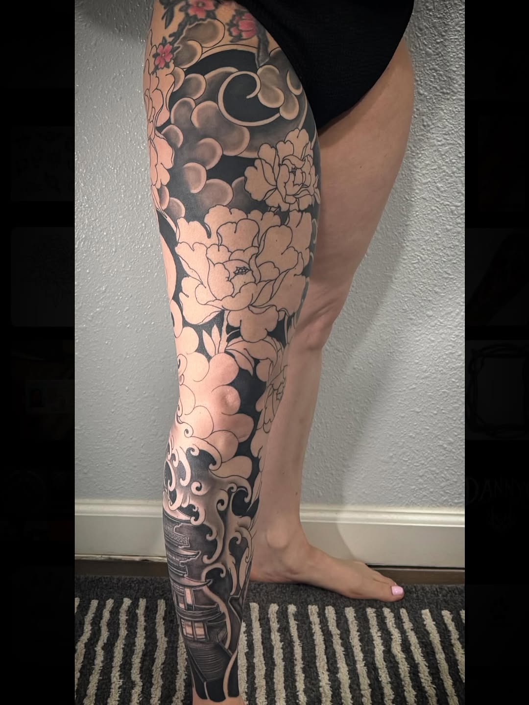 Tattoo by @dannyg_tatt2 — japanese_irezumi, black_and_grey