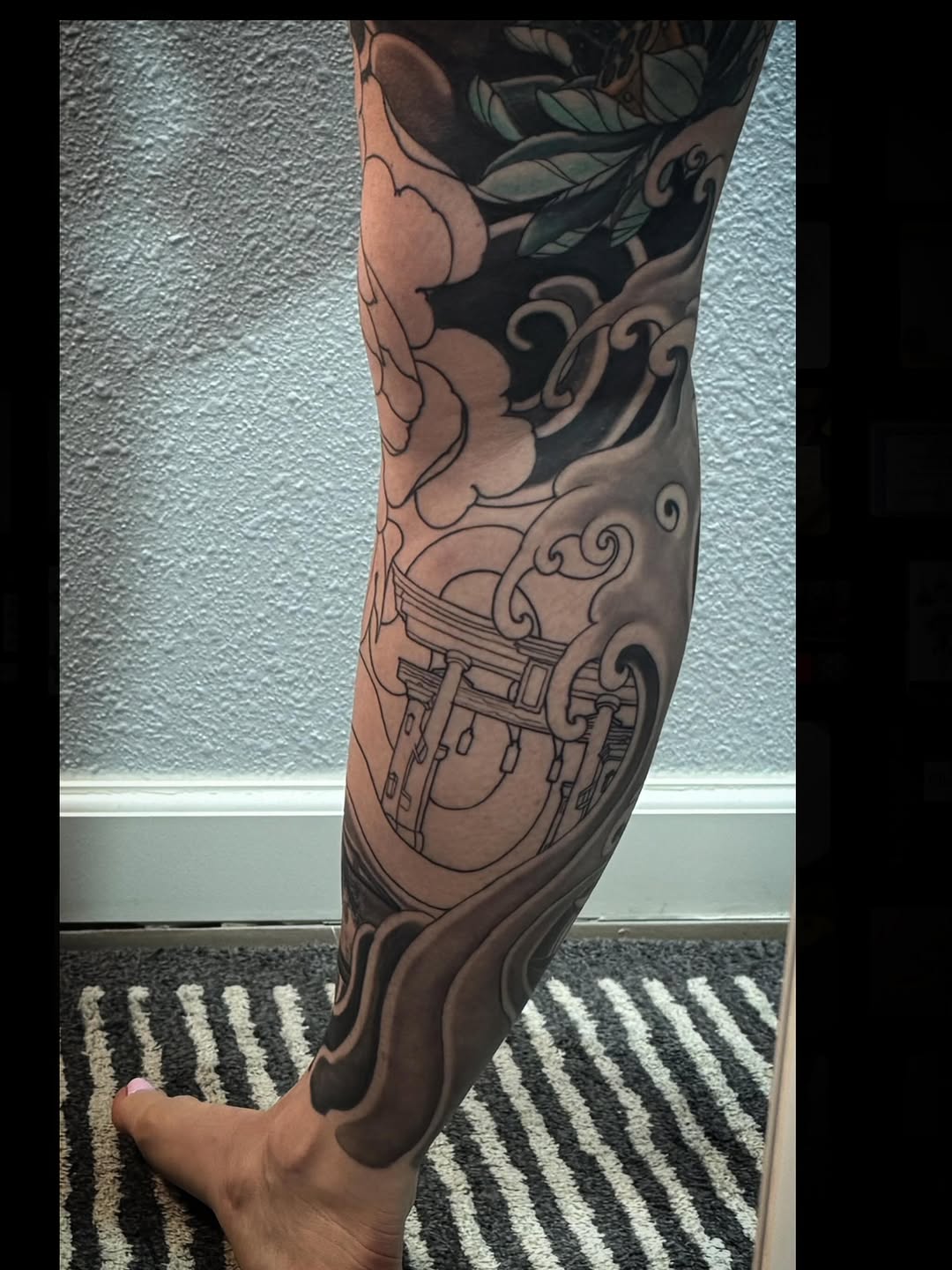 Tattoo by @dannyg_tatt2 — japanese_irezumi, black_and_grey