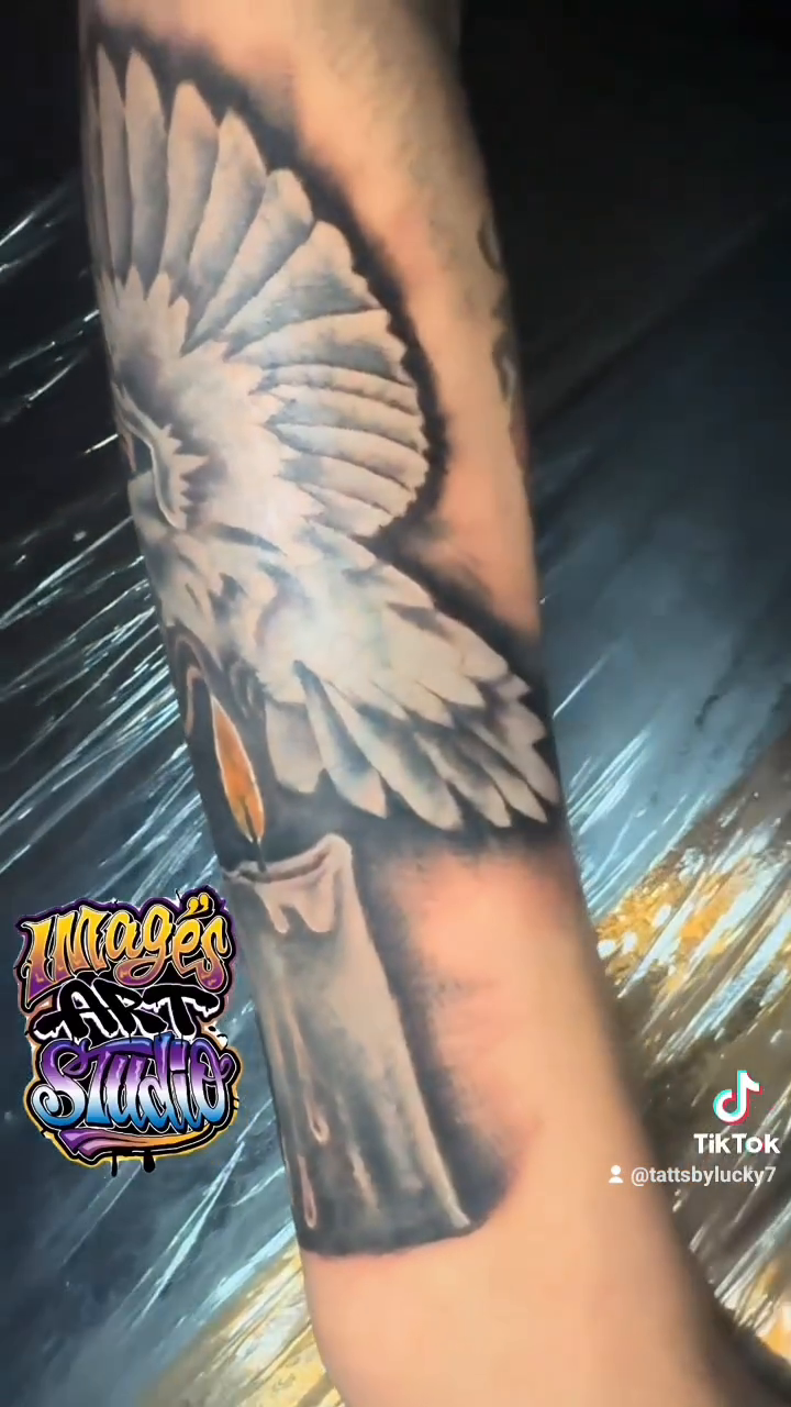 Tattoo by @tattsbylucky7 — realism, black_and_grey